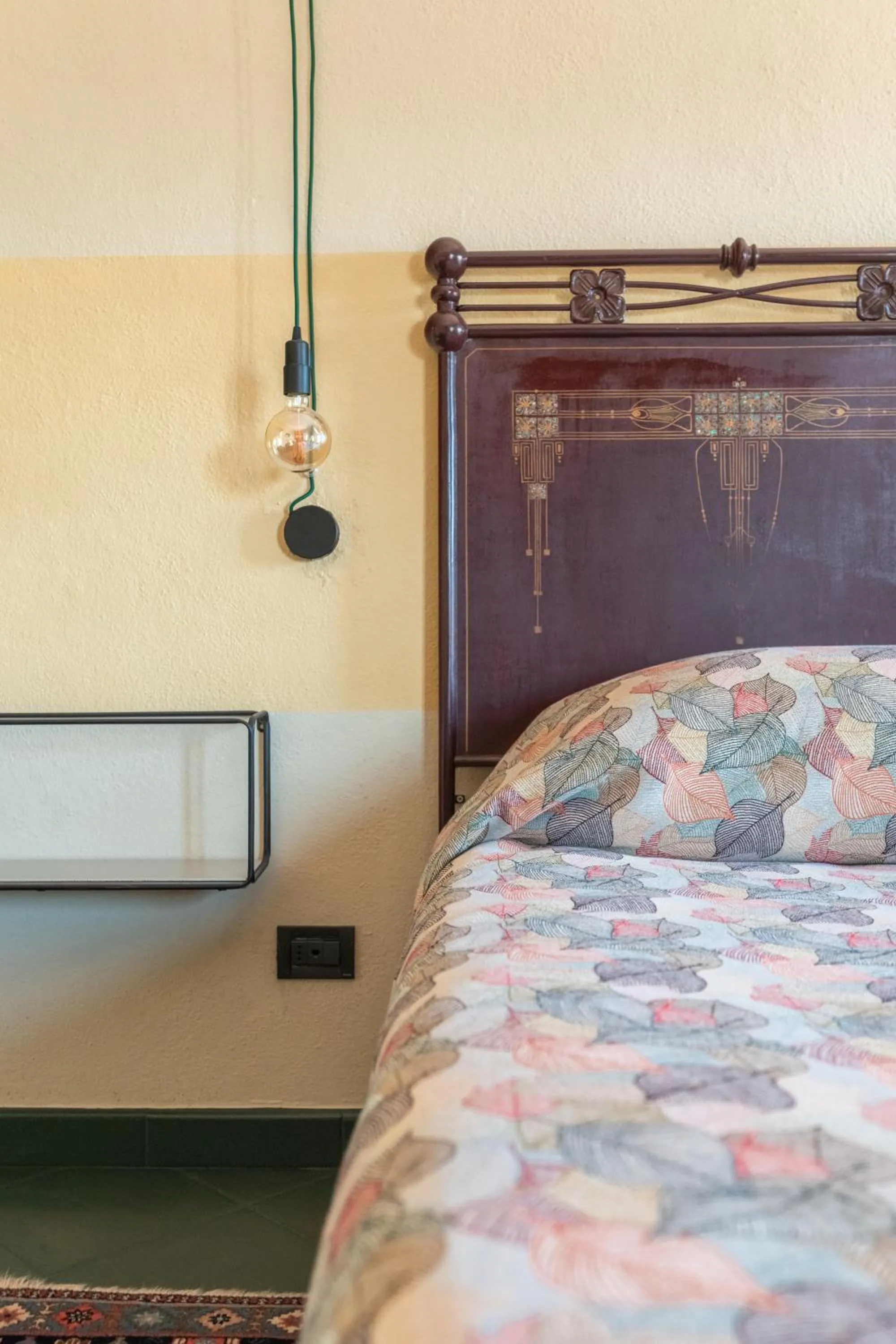 View (from property/room), Bed in Hotel Della Fortezza