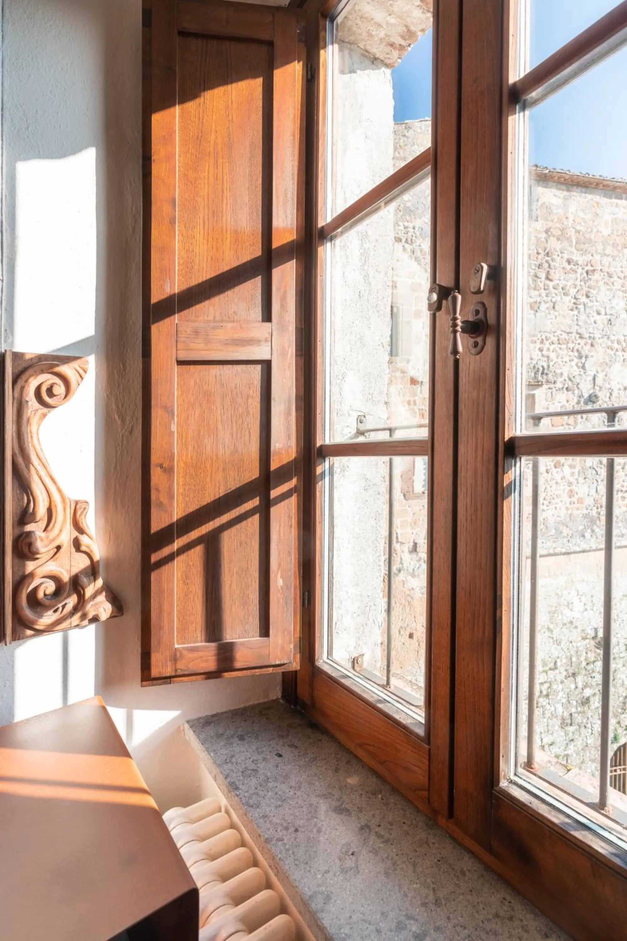 Decorative detail in Hotel Della Fortezza