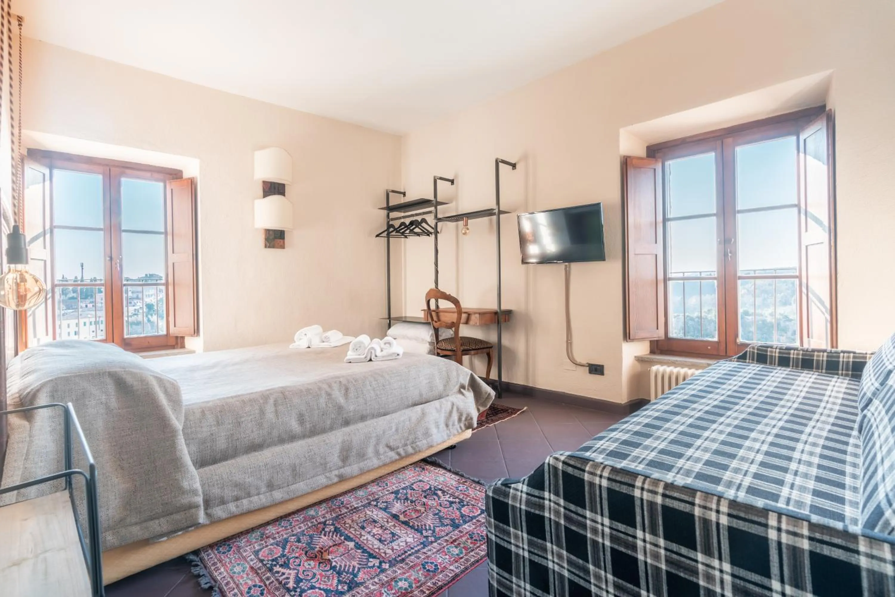 City view, Bed in Hotel Della Fortezza