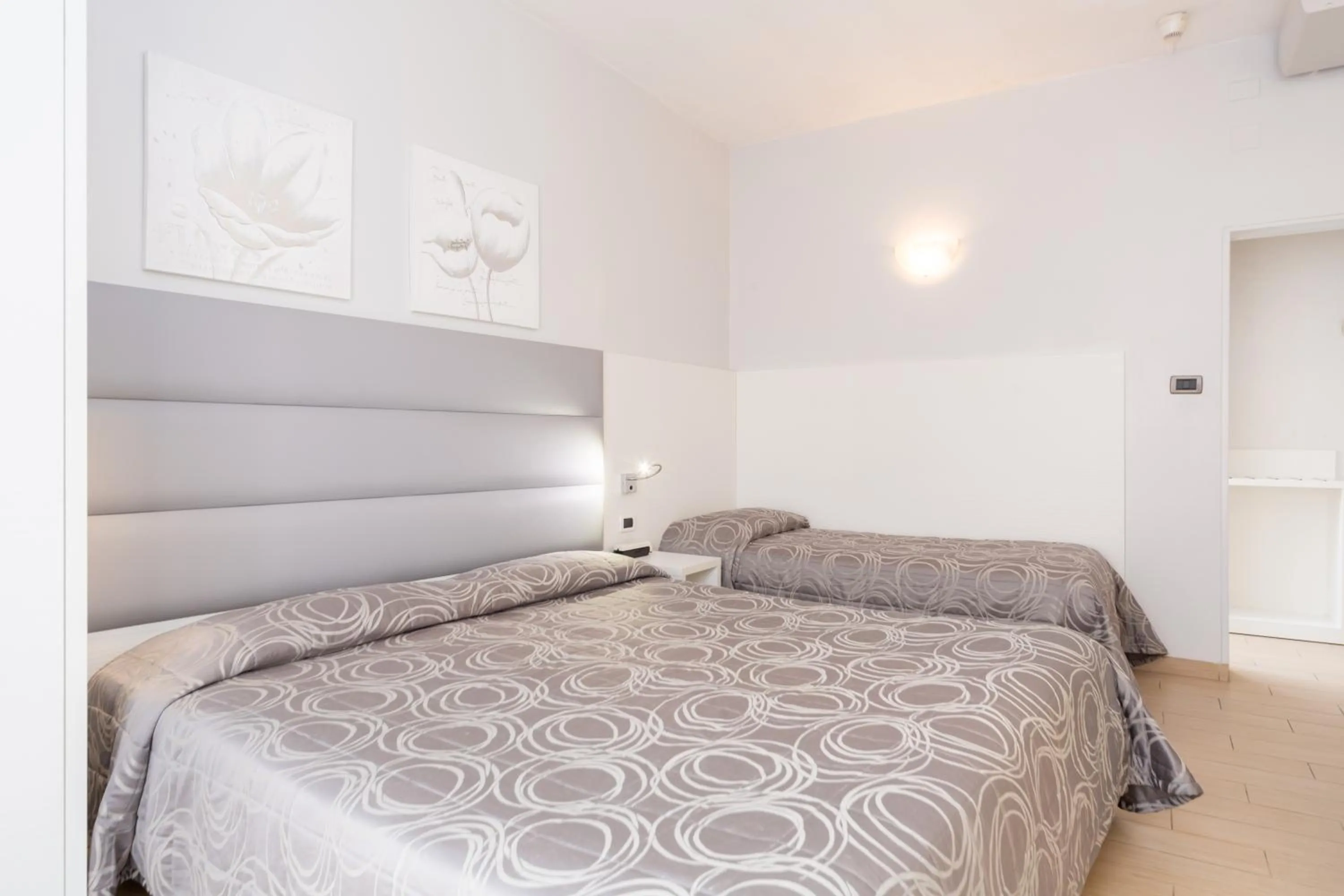 Bed in Hotel University