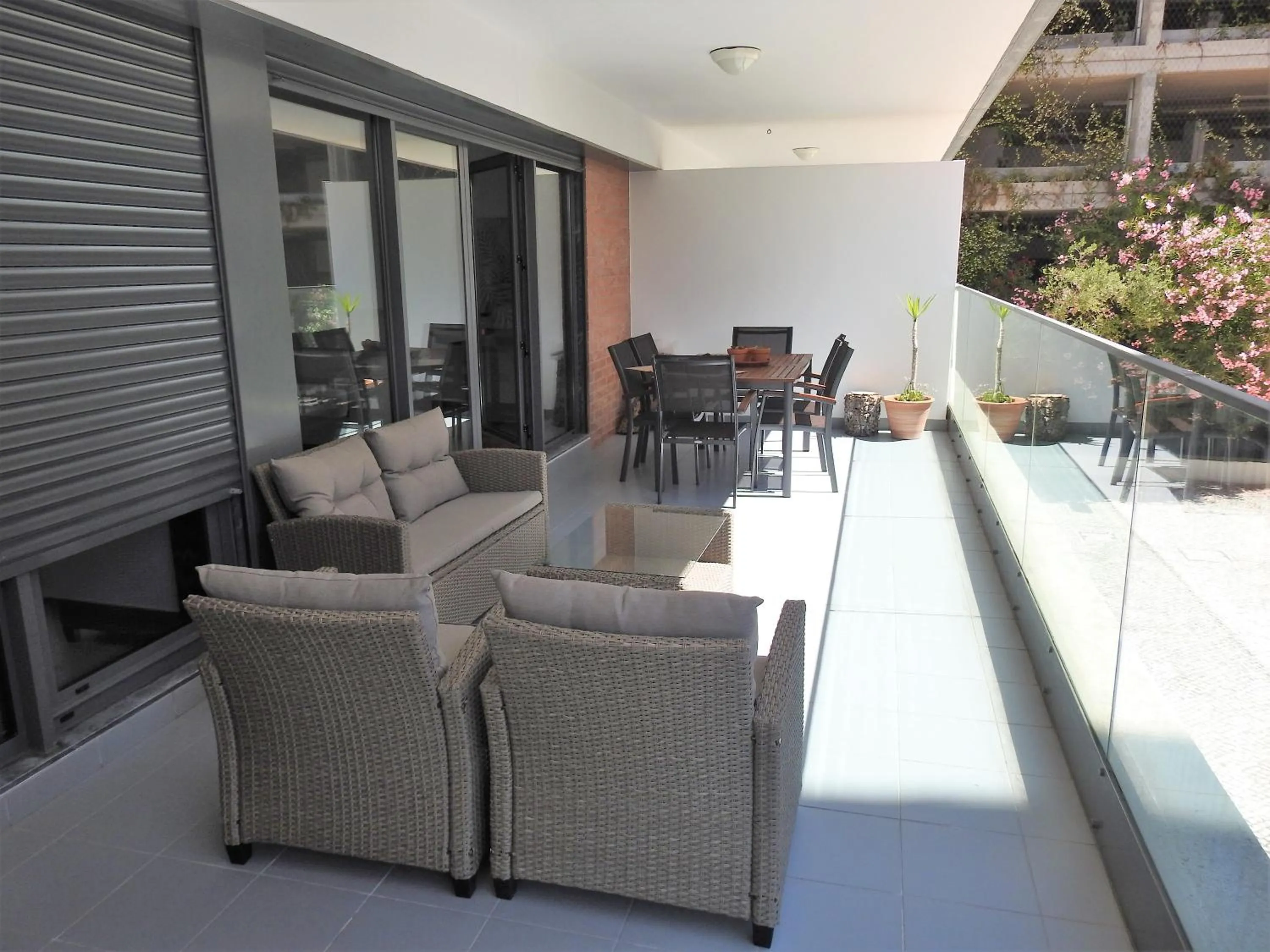Balcony/Terrace in Lagos Factory Yellow by Marina with AC