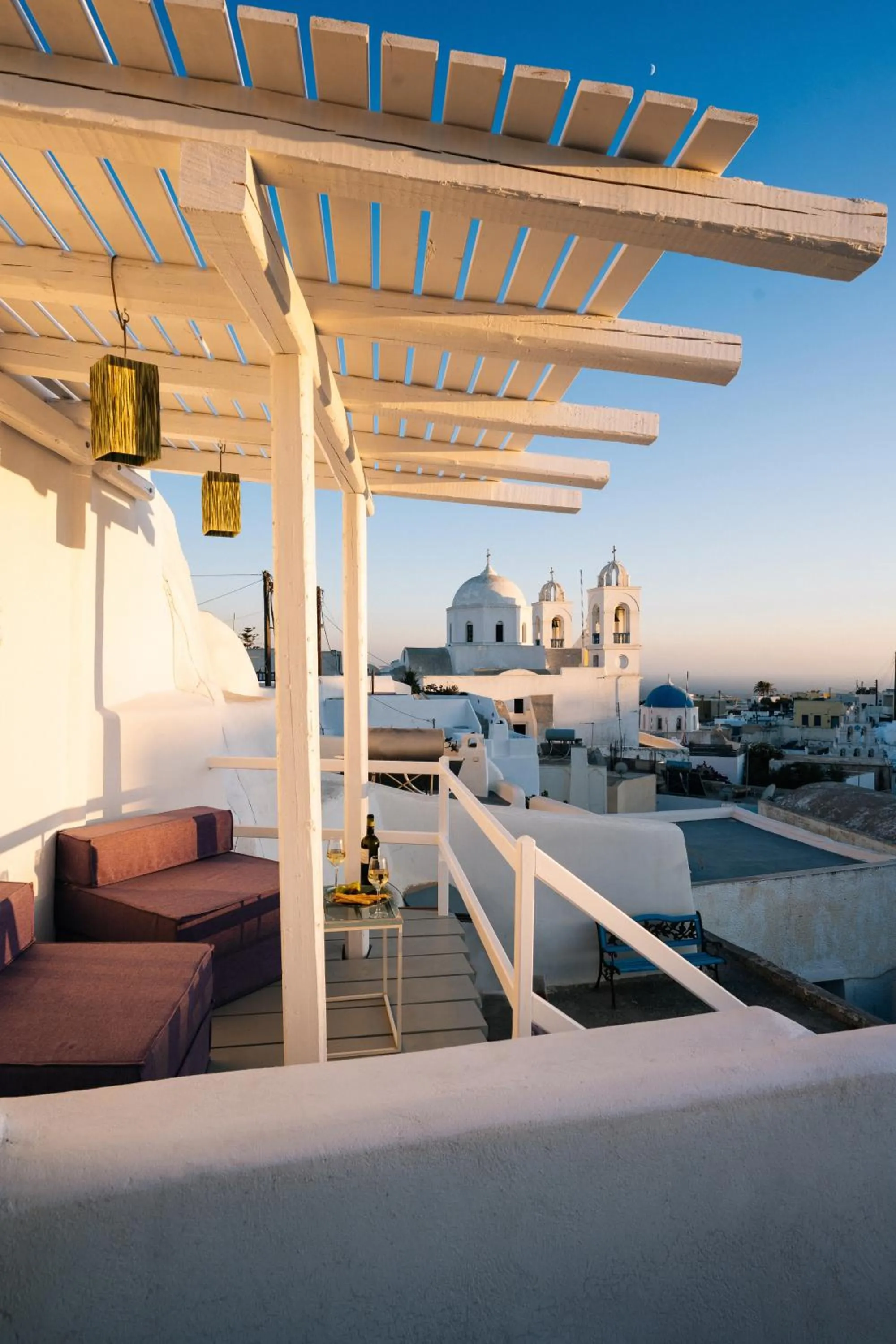 Patio in Yposkafon Concept Two-Bedroom Villa with Private Jacuzzi and Hamam