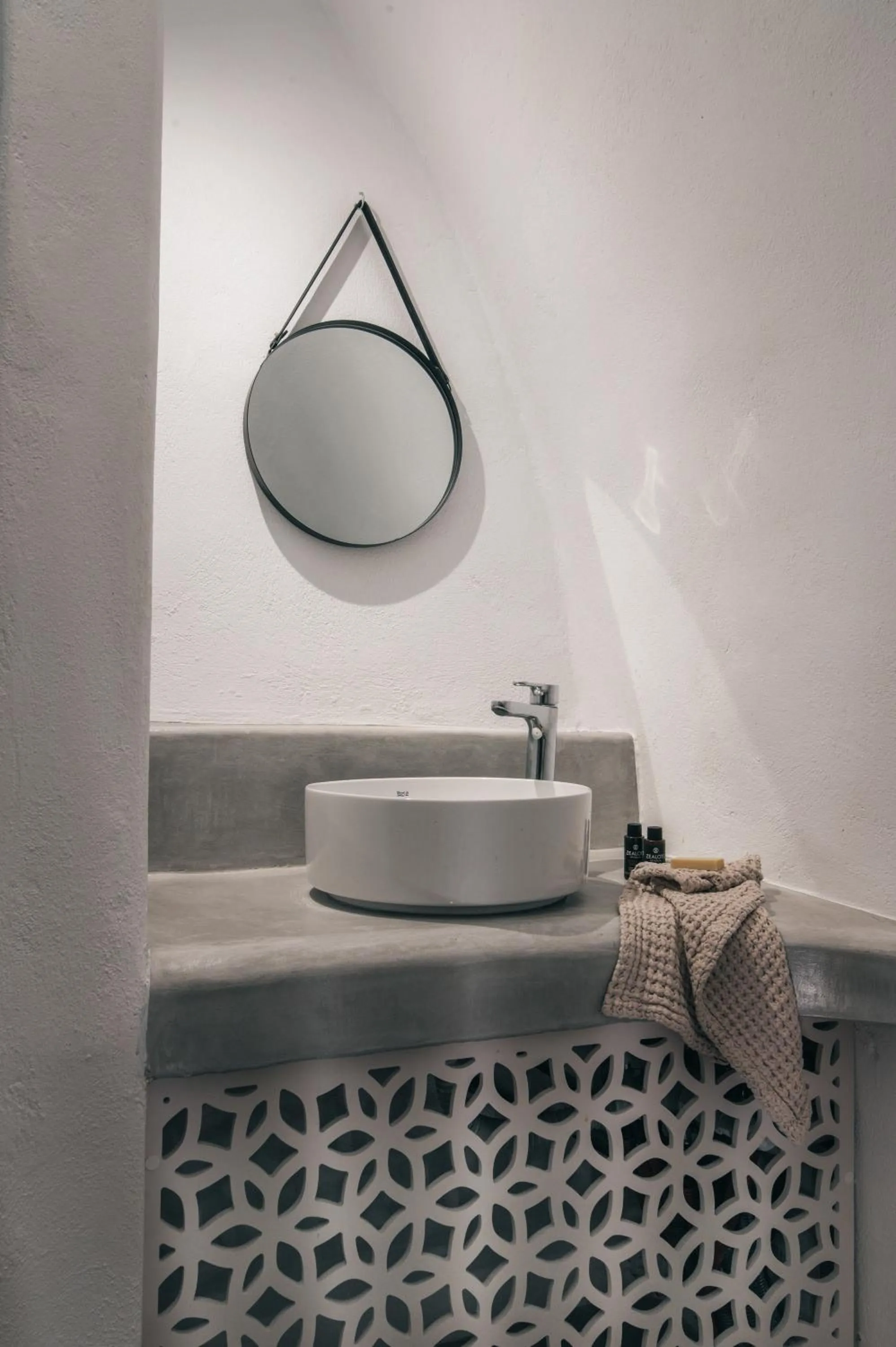 Bathroom in Yposkafon Concept Two-Bedroom Villa with Private Jacuzzi and Hamam