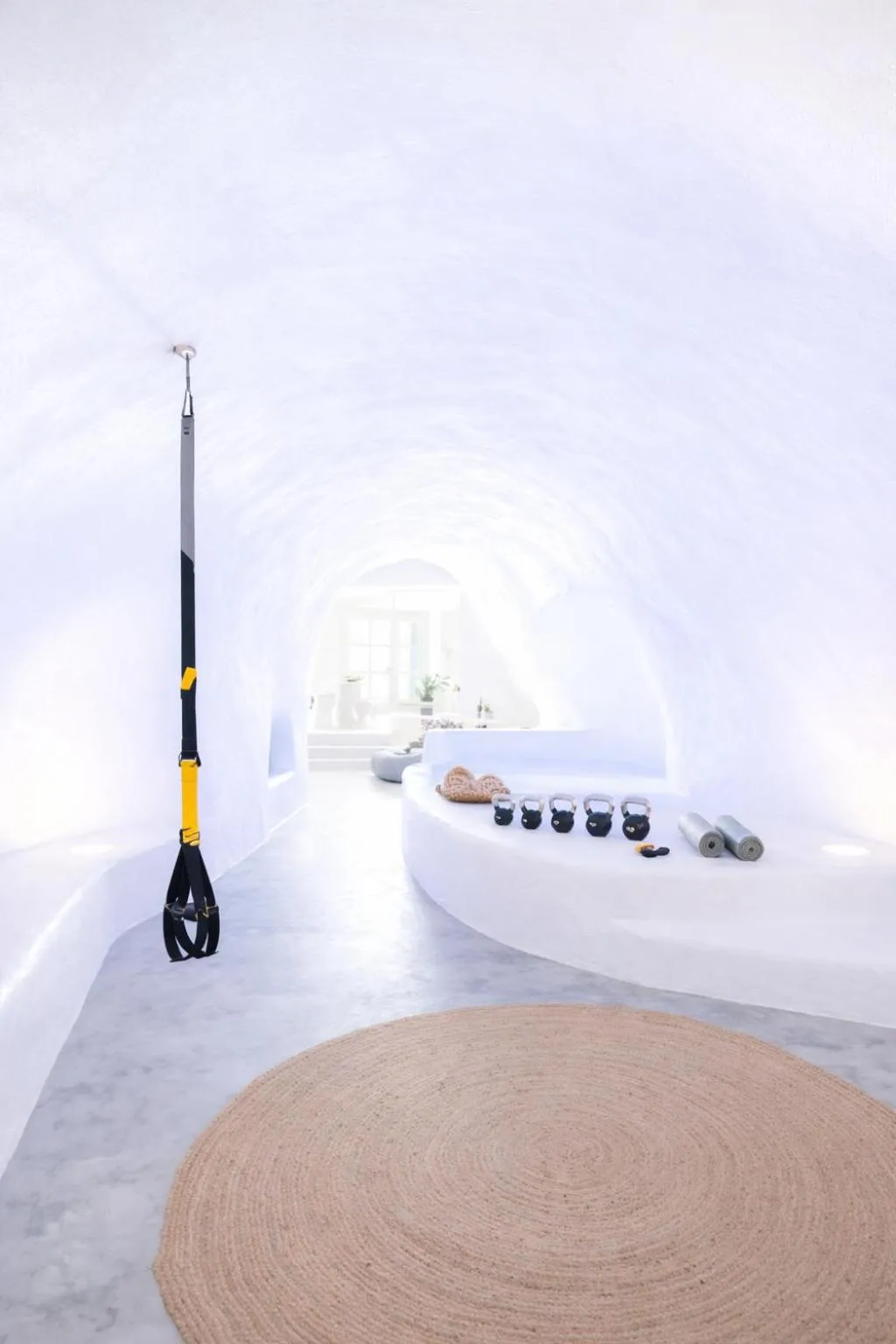 Shower in Yposkafon Concept Two-Bedroom Villa with Private Jacuzzi and Hamam