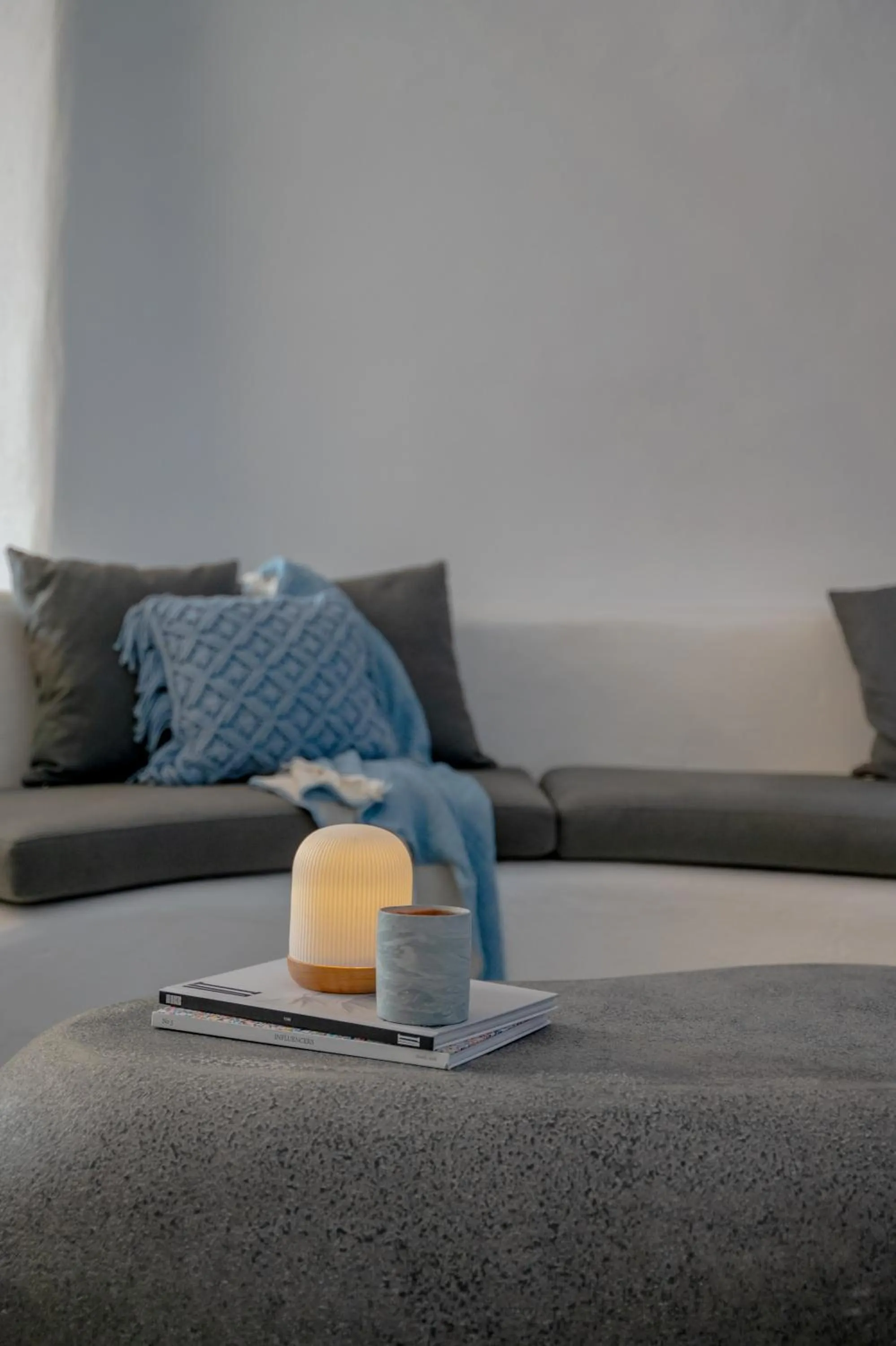 Bed in Yposkafon Concept Two-Bedroom Villa with Private Jacuzzi and Hamam