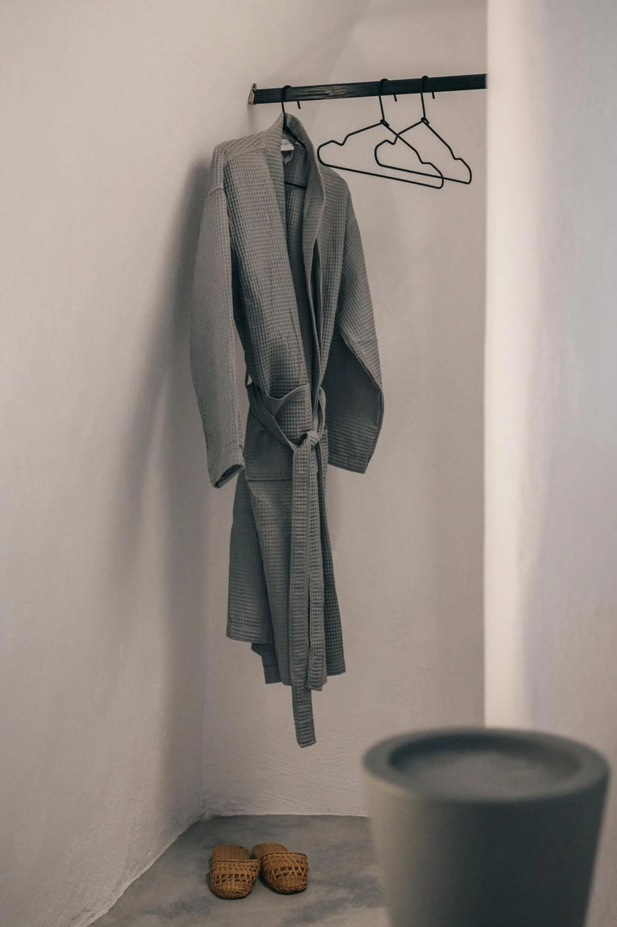 wardrobe in Yposkafon Concept Two-Bedroom Villa with Private Jacuzzi and Hamam