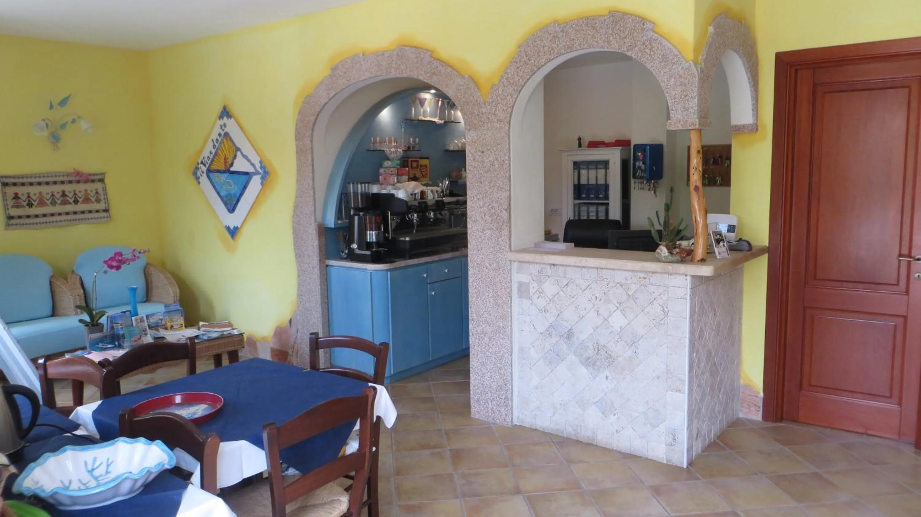 Lobby or reception in Il Viandante