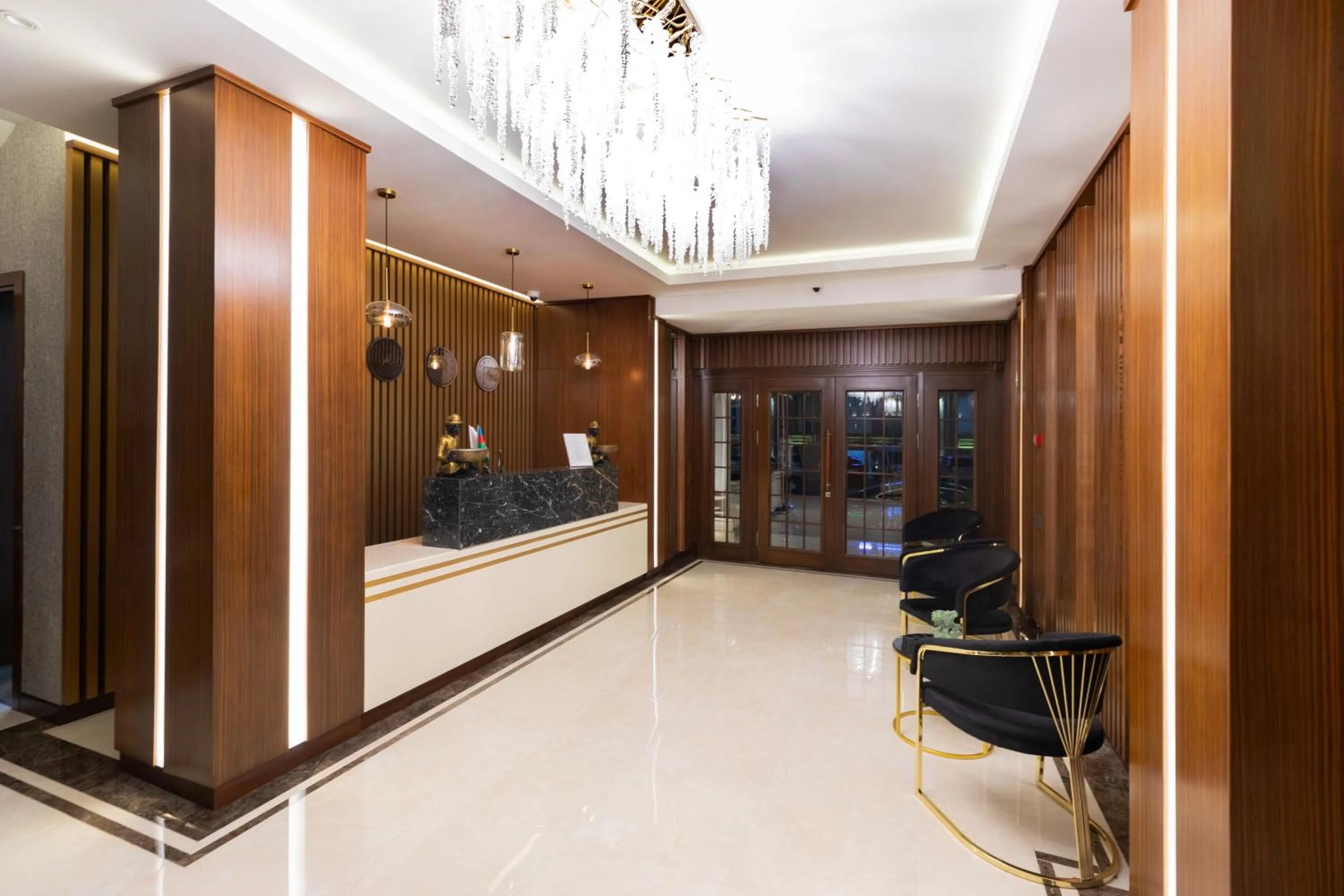 Lobby or reception in Merida Hotel Baku