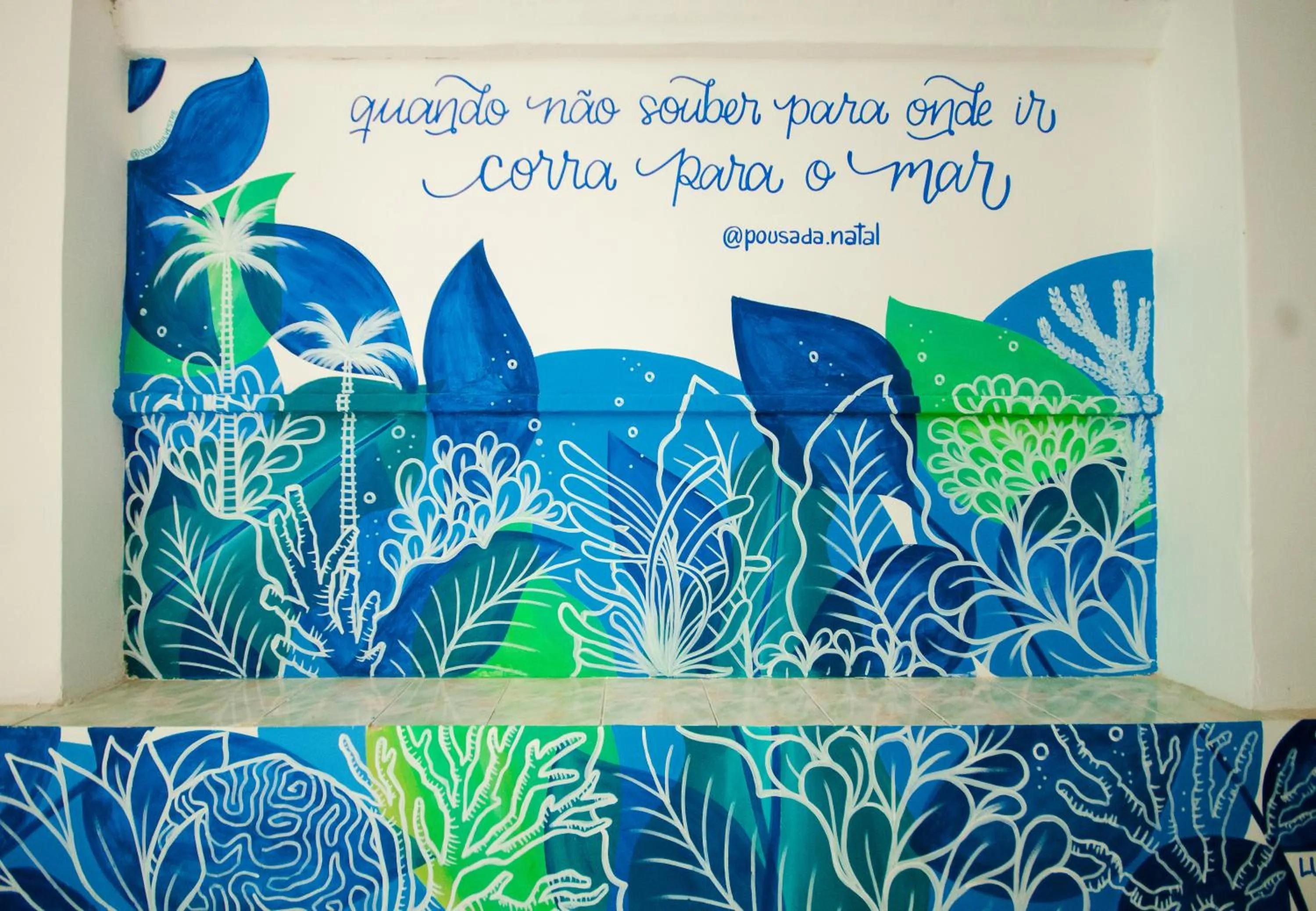 Lobby or reception in Pousada Natal