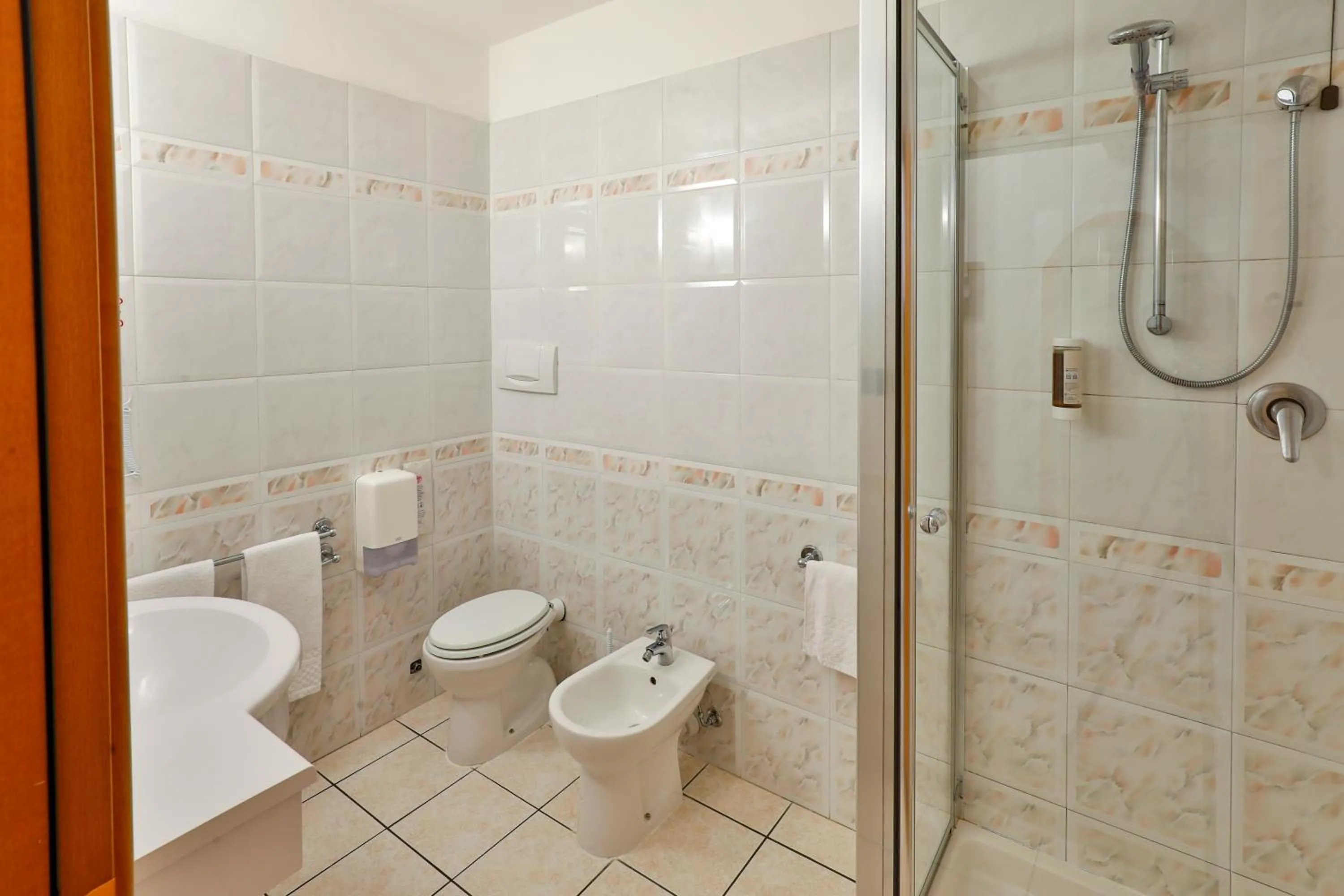 Shower in Hotel Molino Rosso