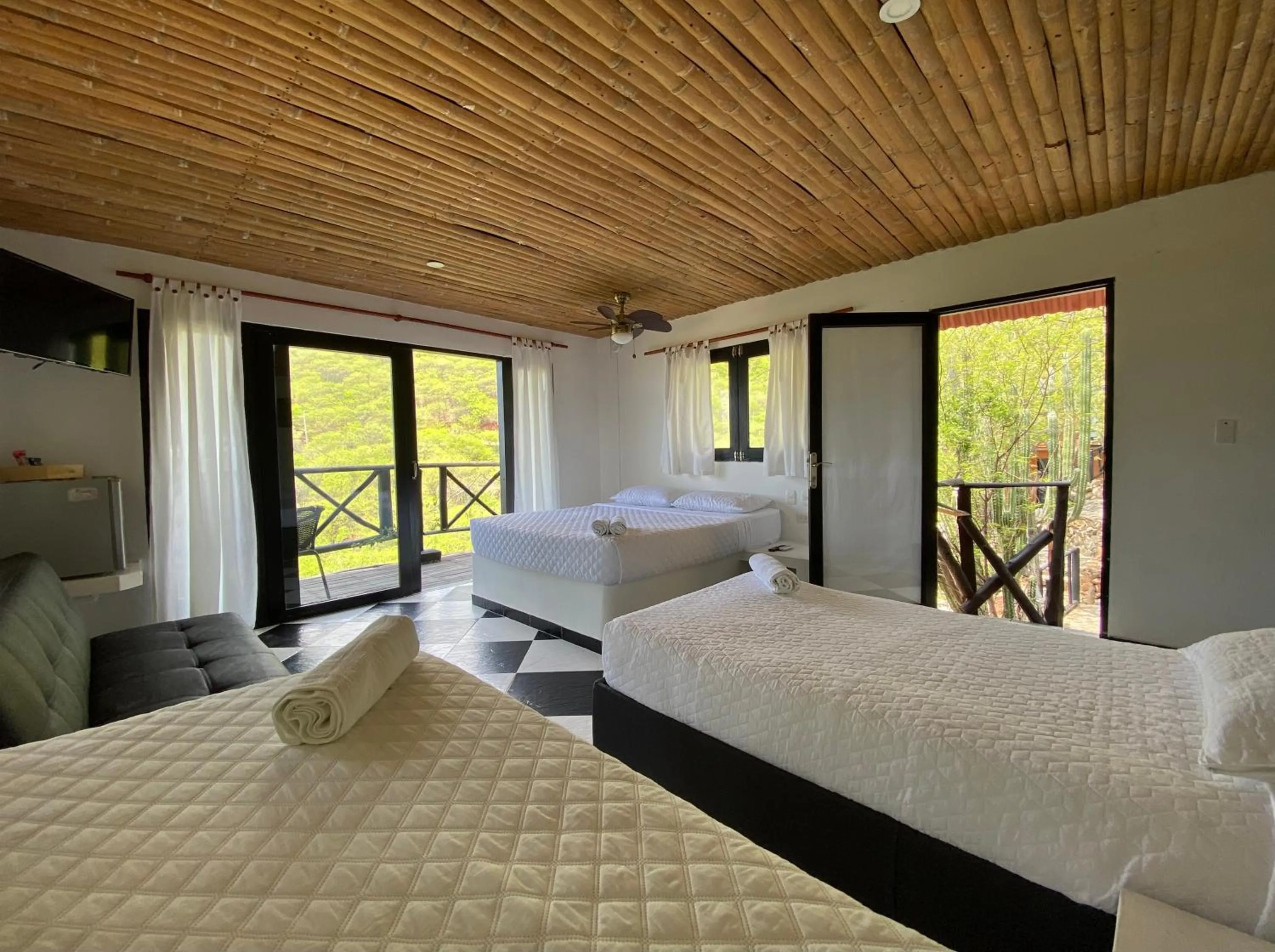 Bed in Akela Gaira Hotel