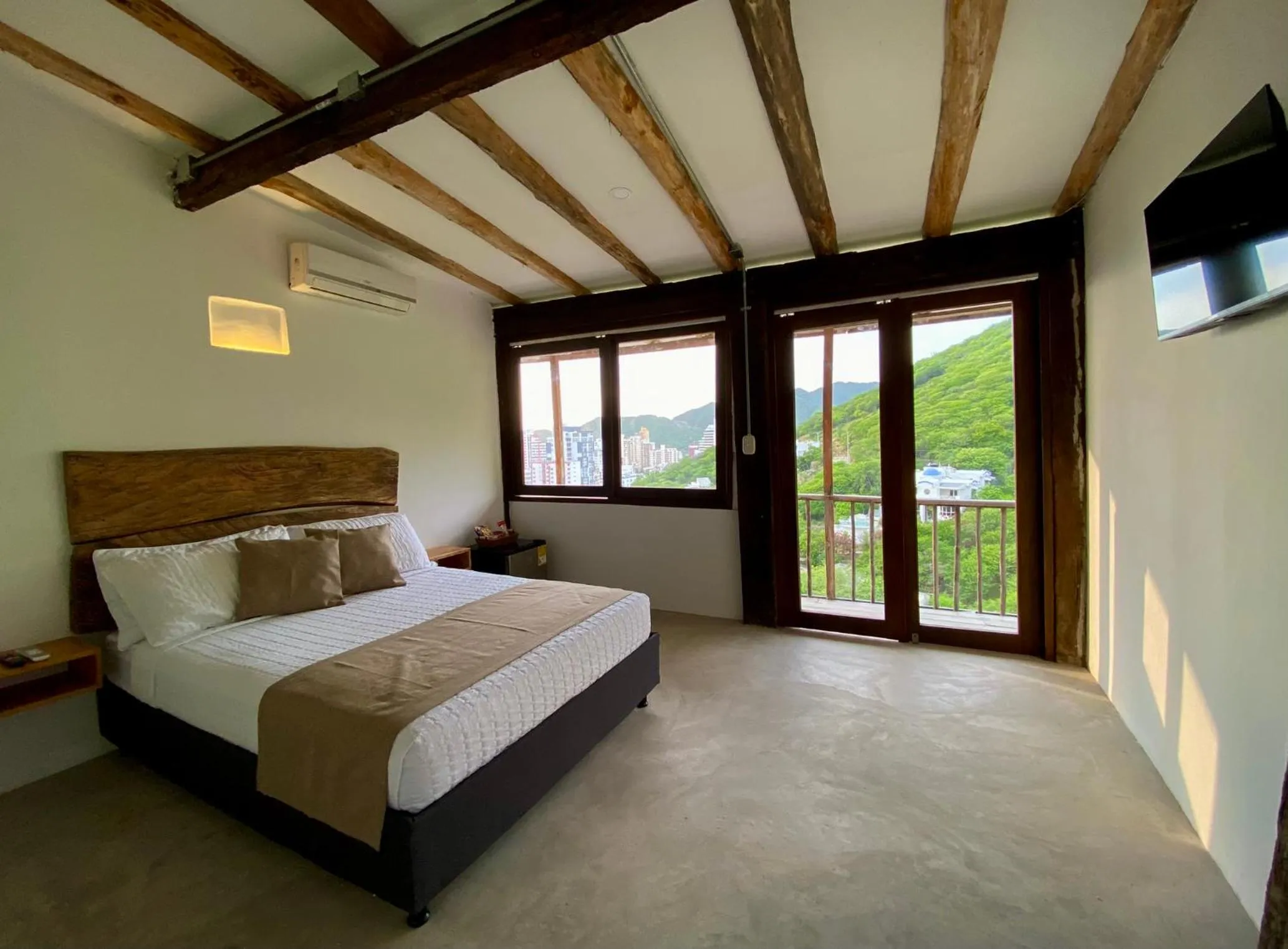 Bed in Akela Gaira Hotel