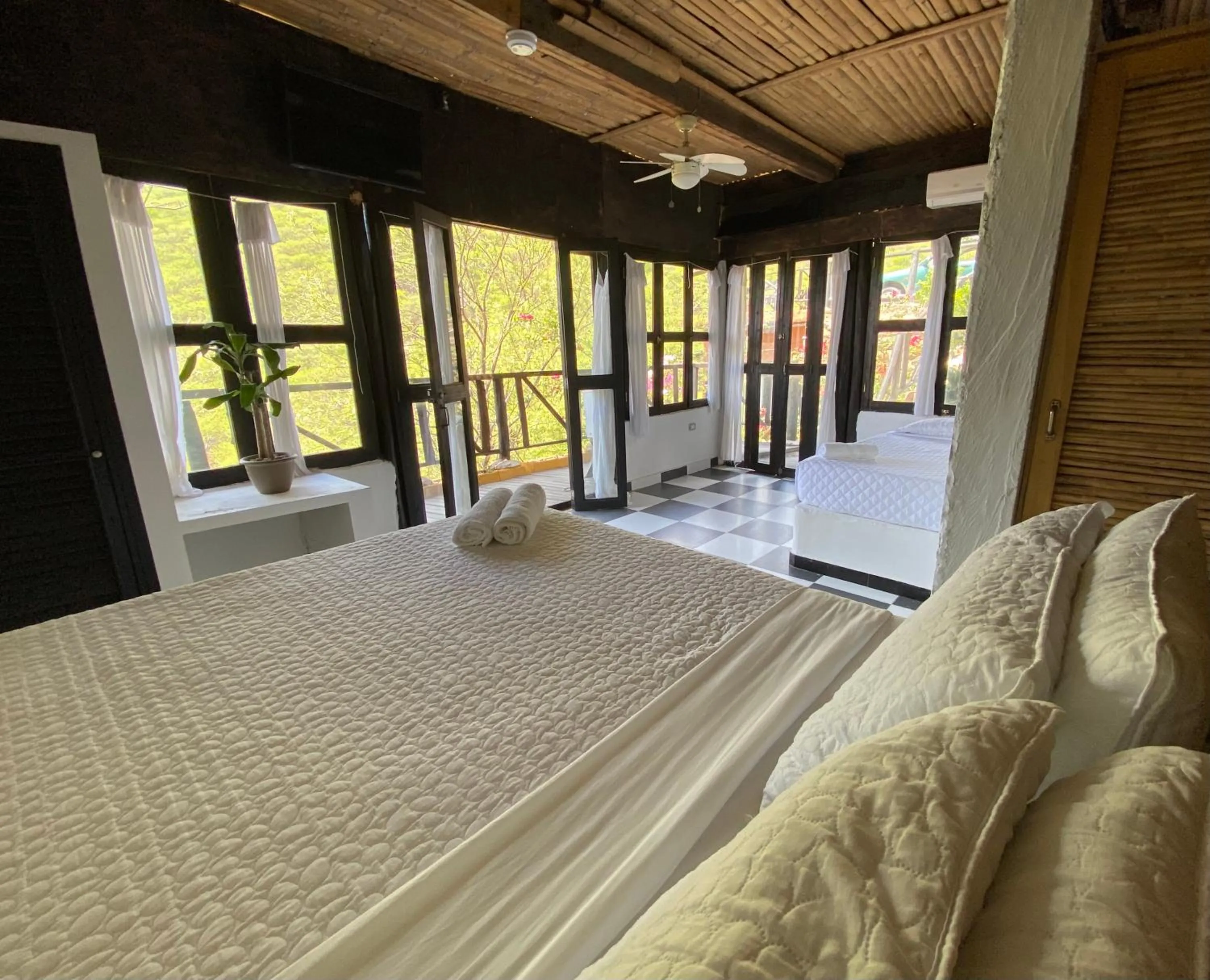 Bed in Akela Gaira Hotel