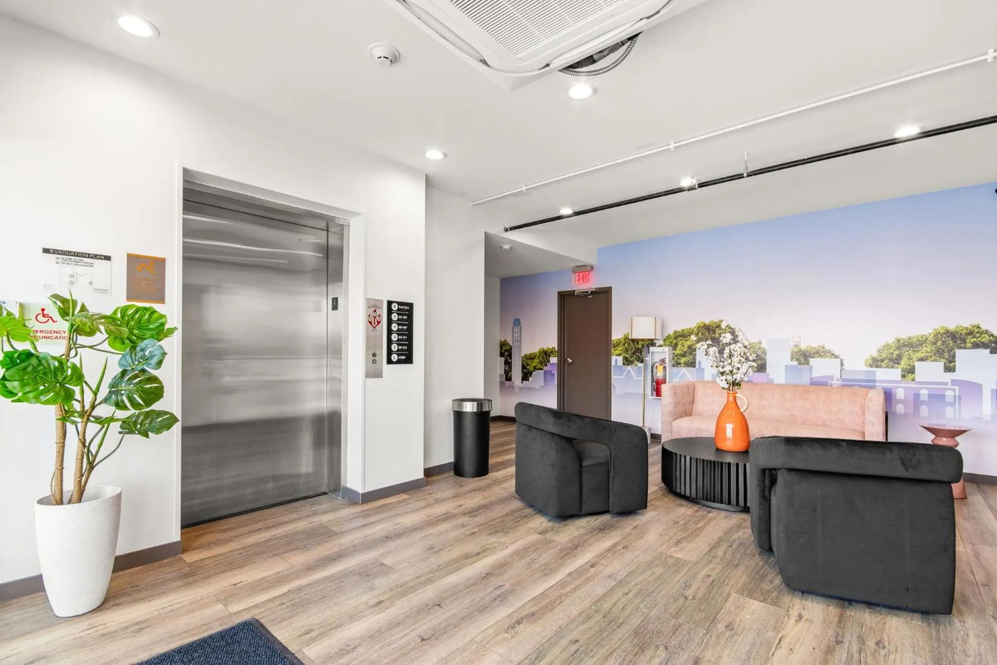 Seating area in Exhibit A2