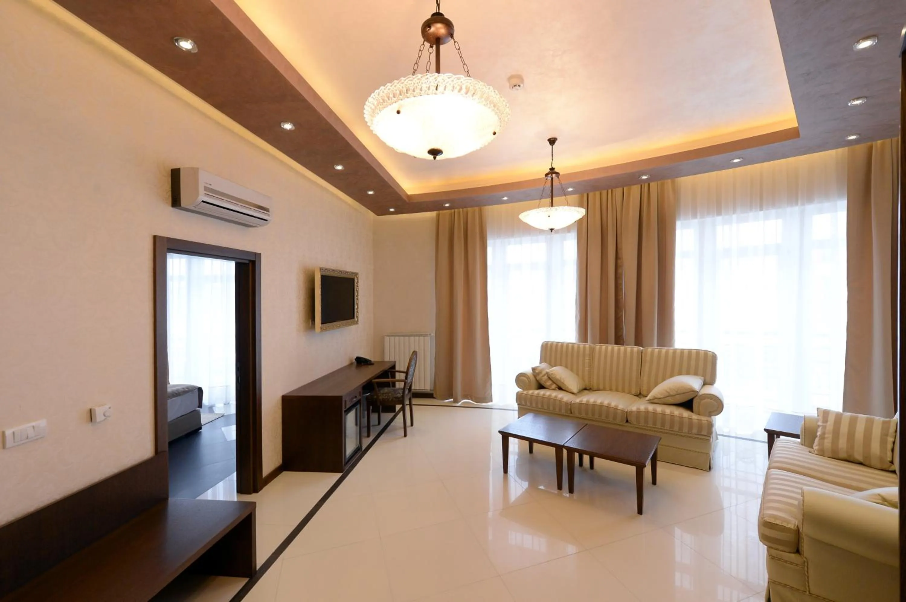 Living room in Hotel Majdan