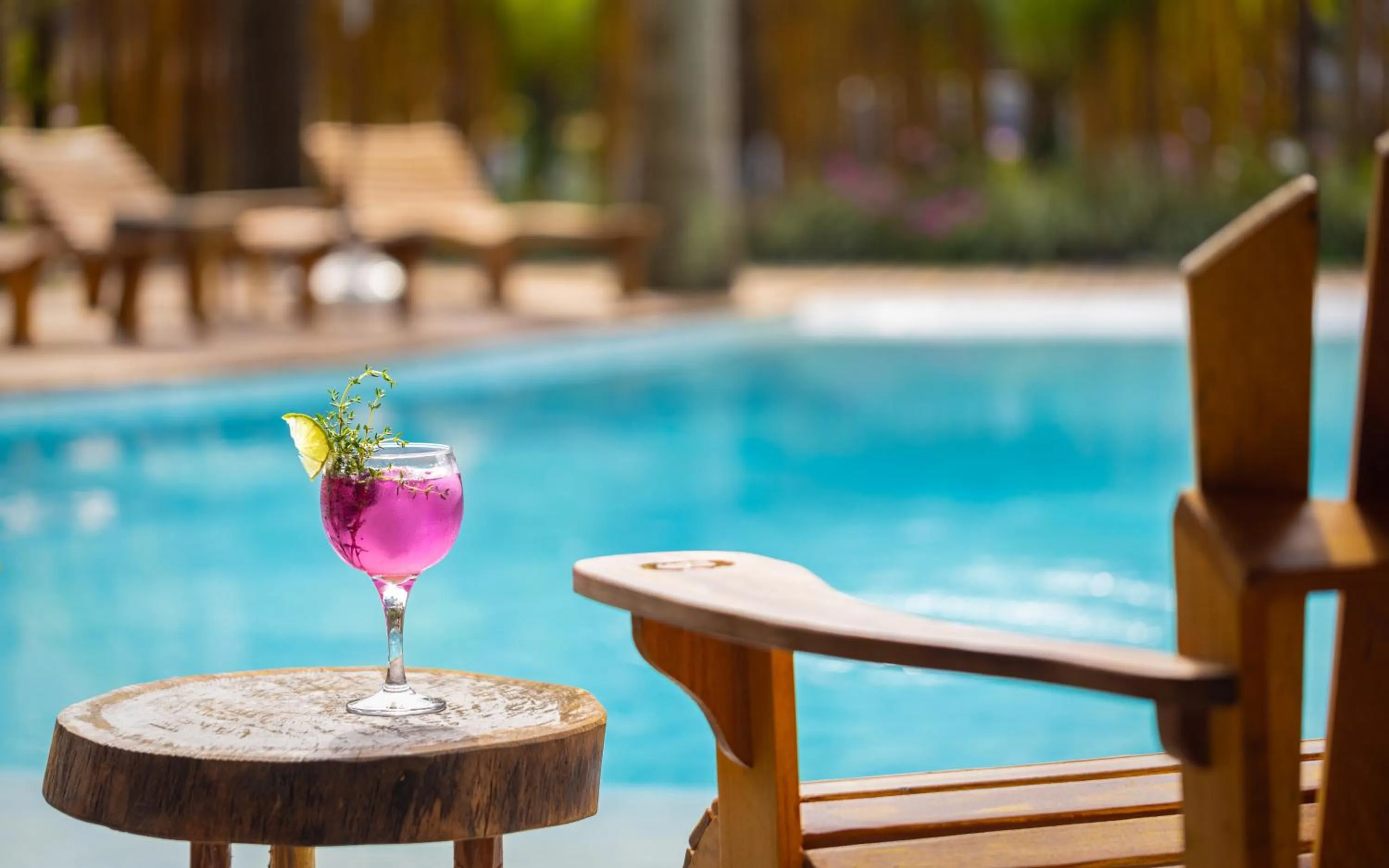 Swimming pool in Mandala Beach Hotel