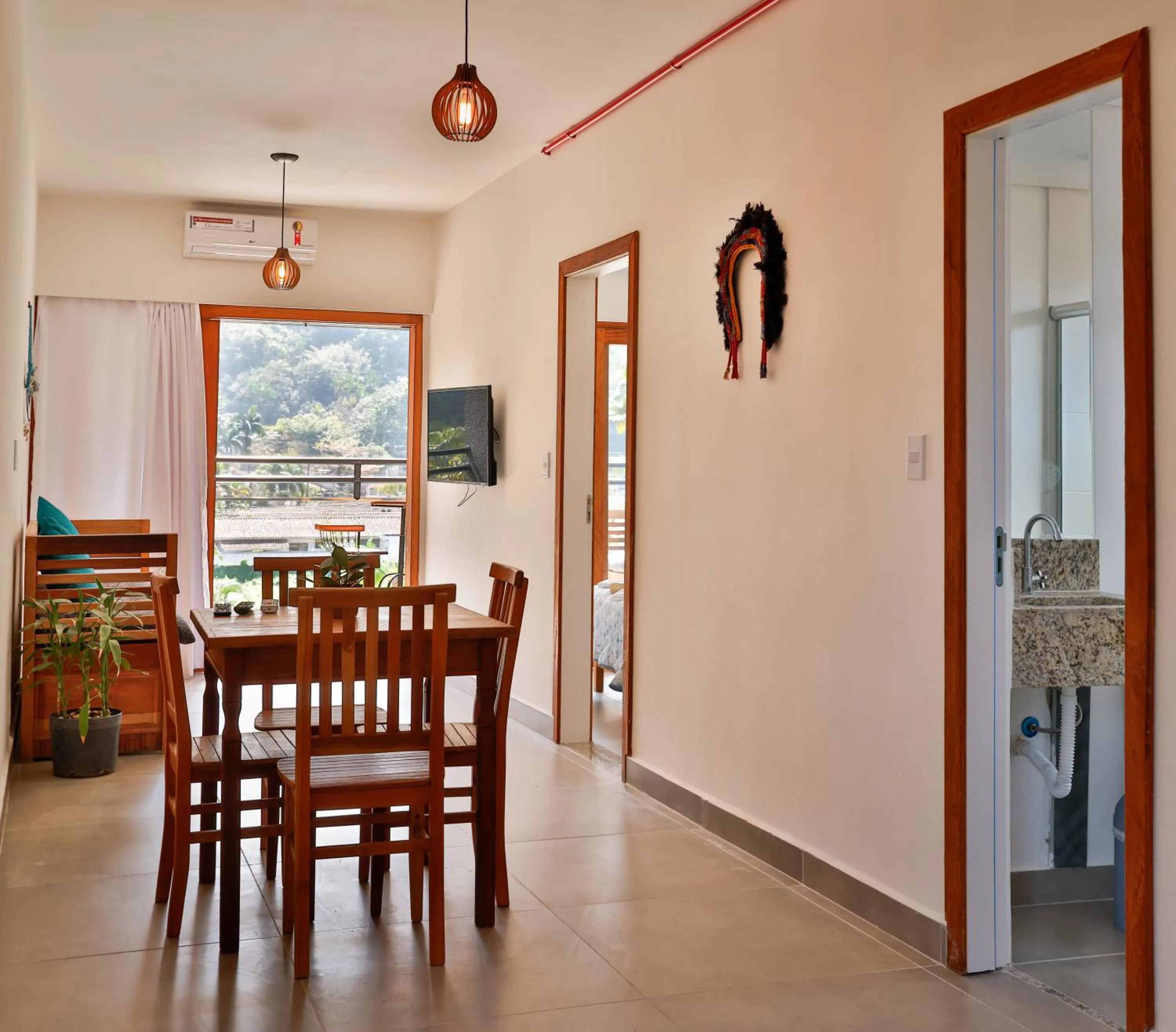 Mountain view in Mandala Beach Hotel