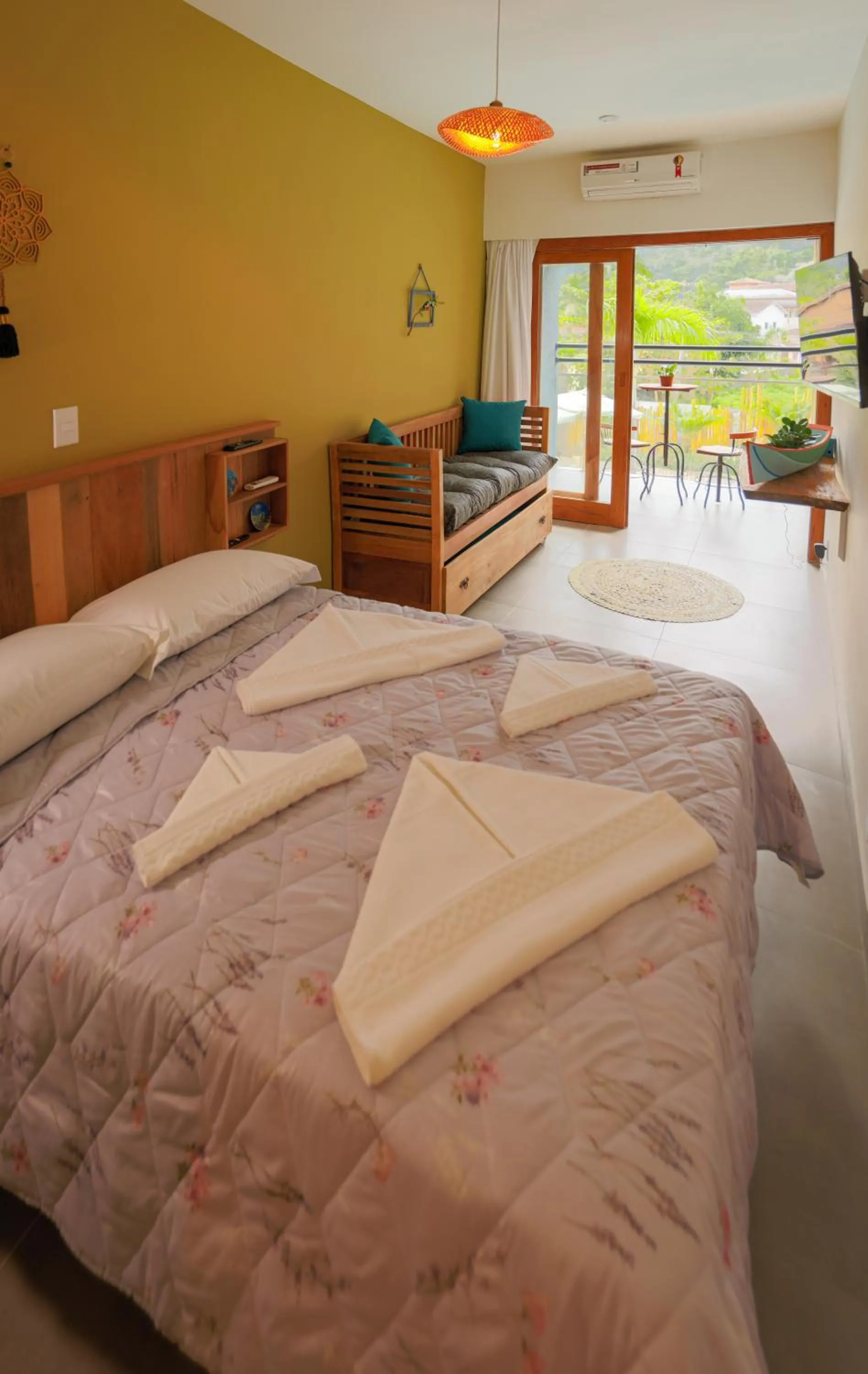 Pool view, Bed in Mandala Beach Hotel