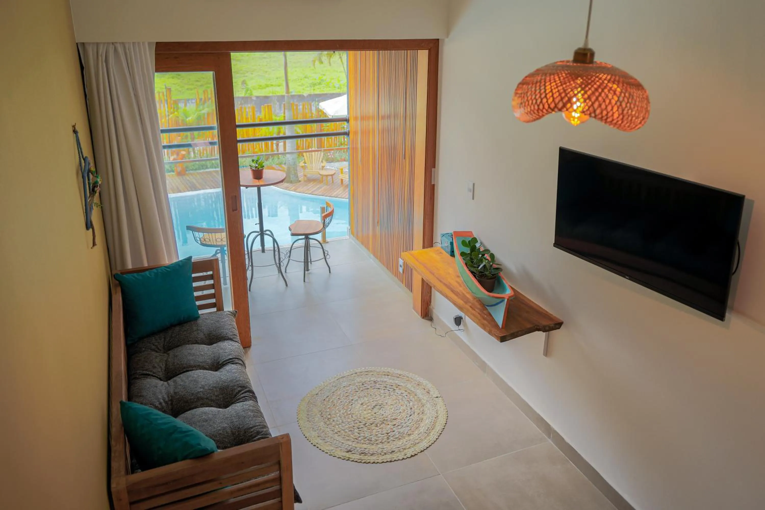 Living room in Mandala Beach Hotel