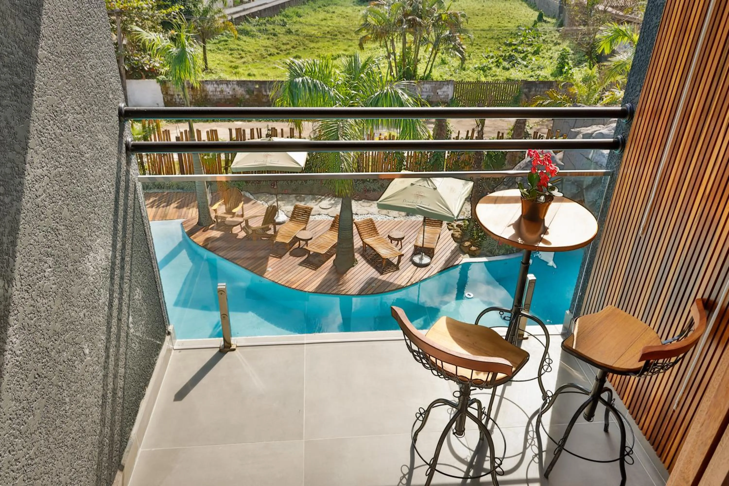 Patio in Mandala Beach Hotel