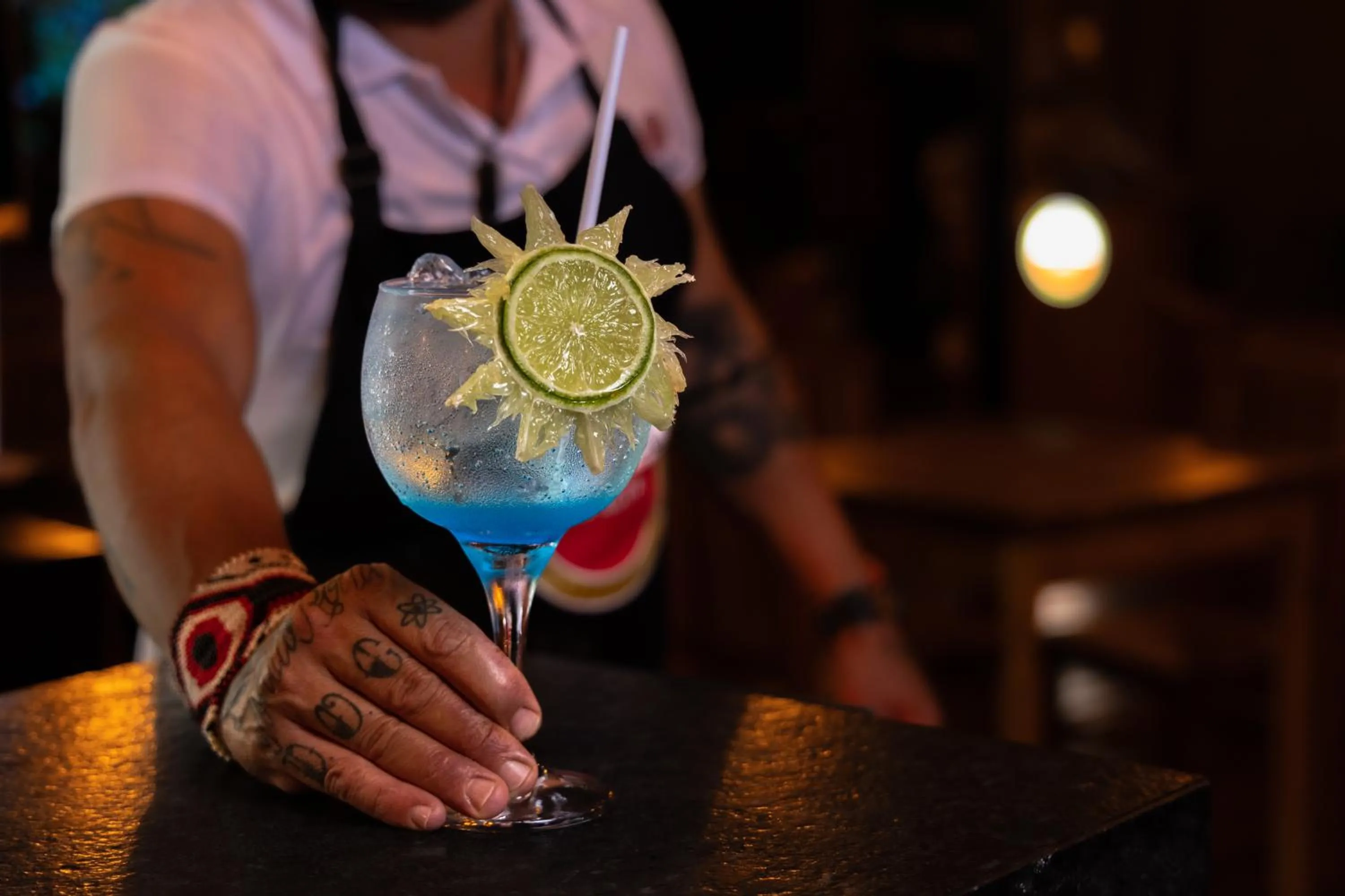 Alcoholic drinks in Mandala Beach Hotel