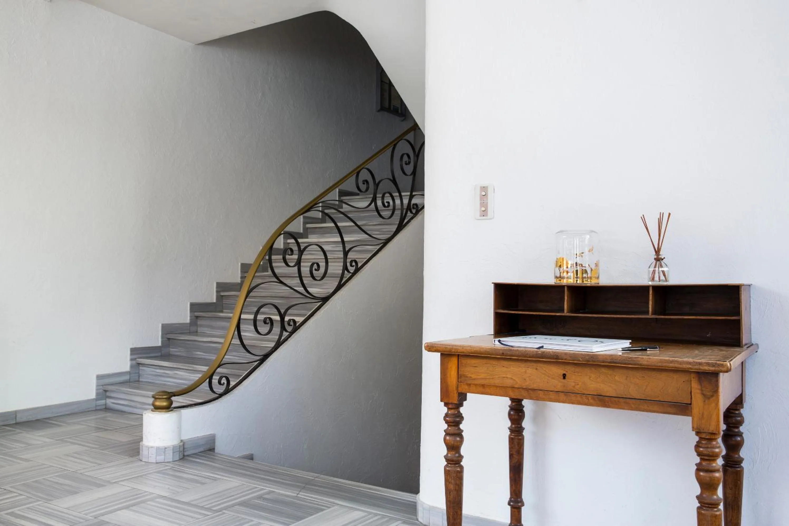 Lobby or reception in Hotel Les Mésanges