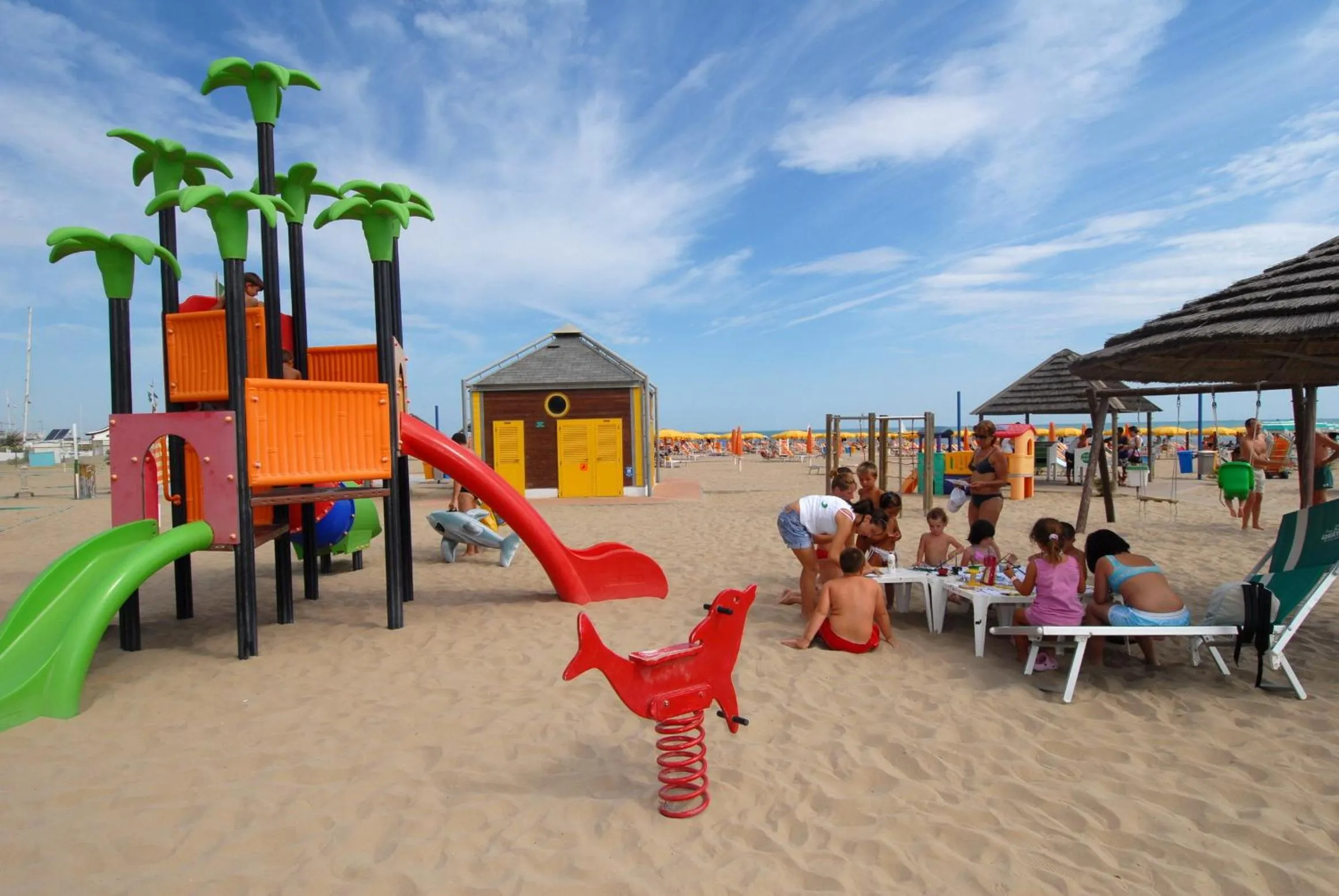 Children play ground in Noha Suite Hotel