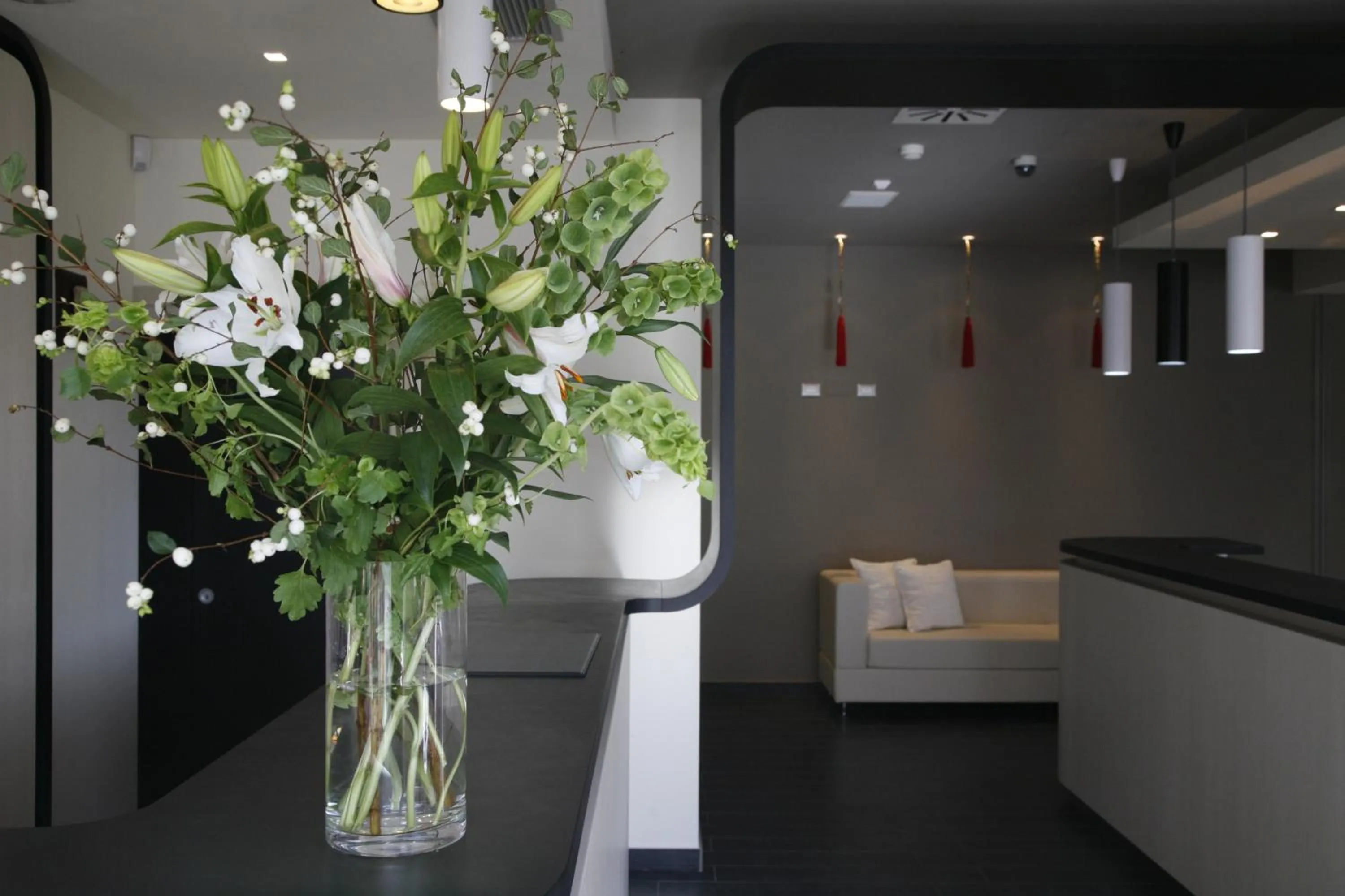 Lobby or reception in Noha Suite Hotel