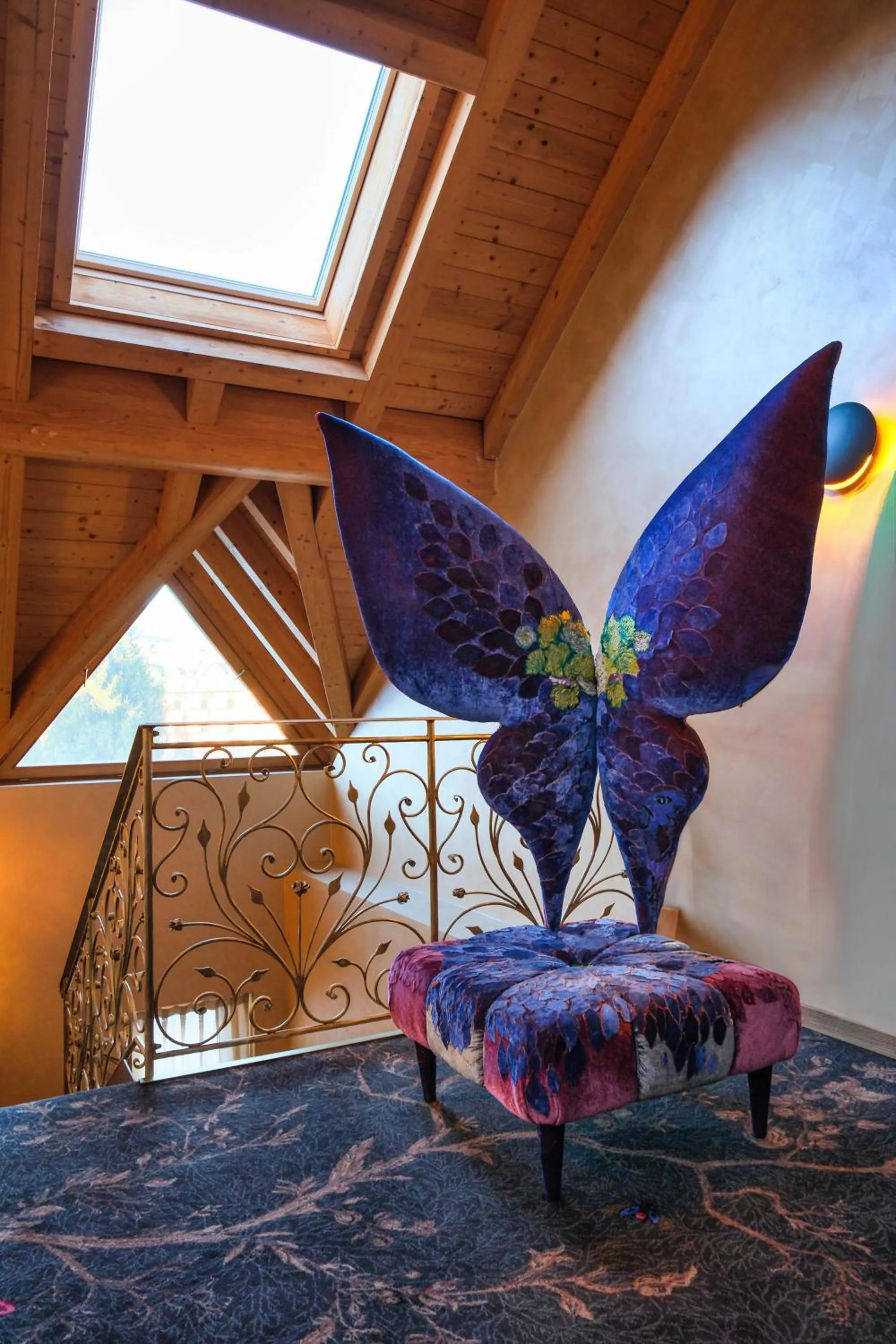 Decorative detail in Asiago Sporting Hotel & Spa