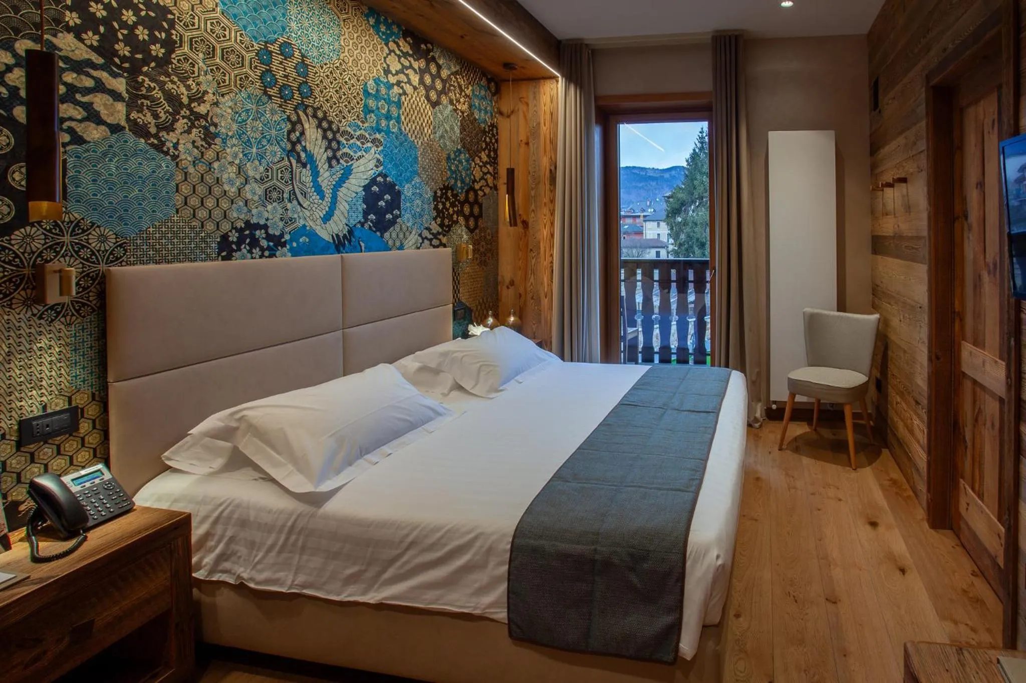 Bed in Asiago Sporting Hotel & Spa