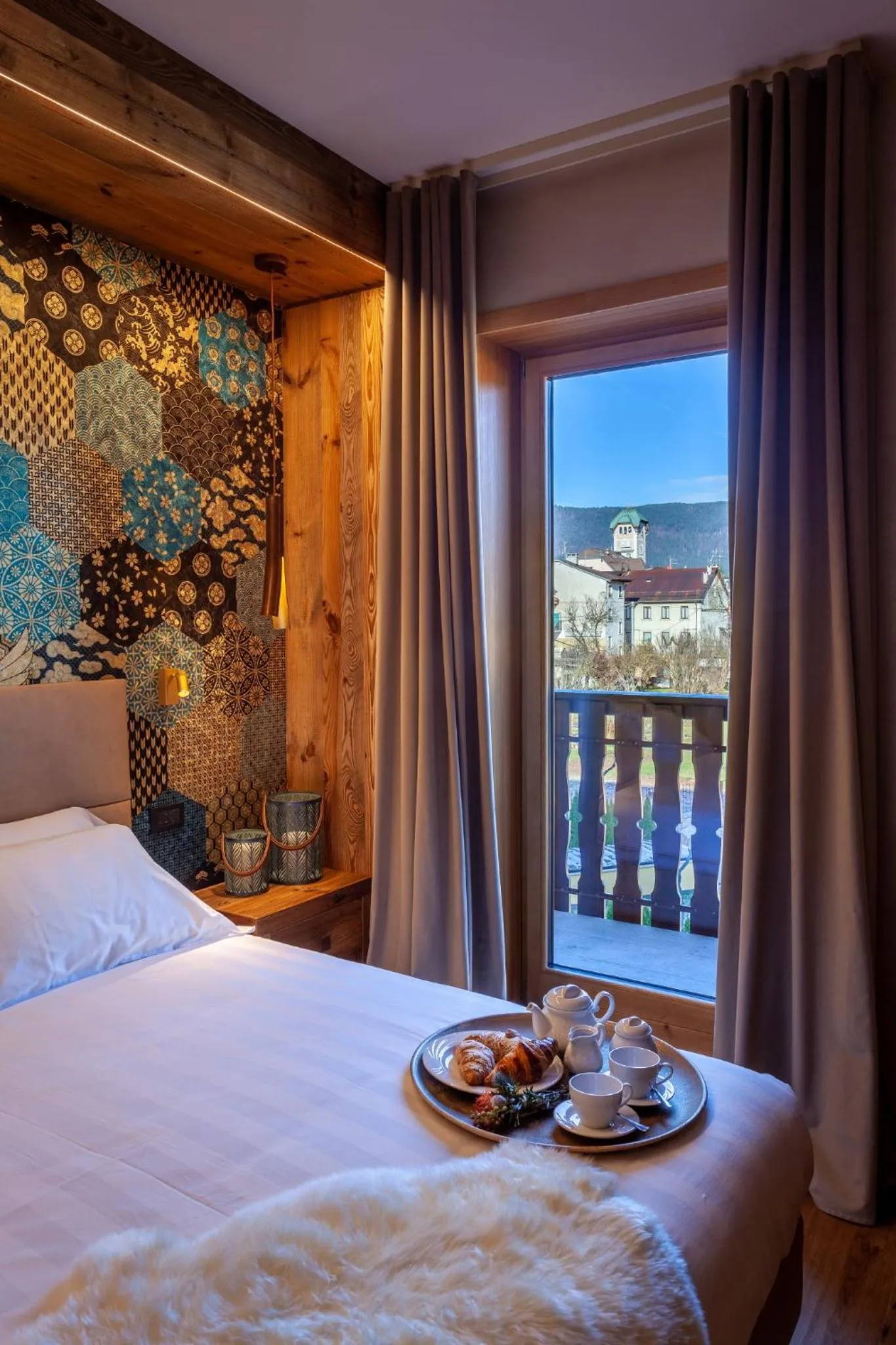 Bedroom in Asiago Sporting Hotel & Spa