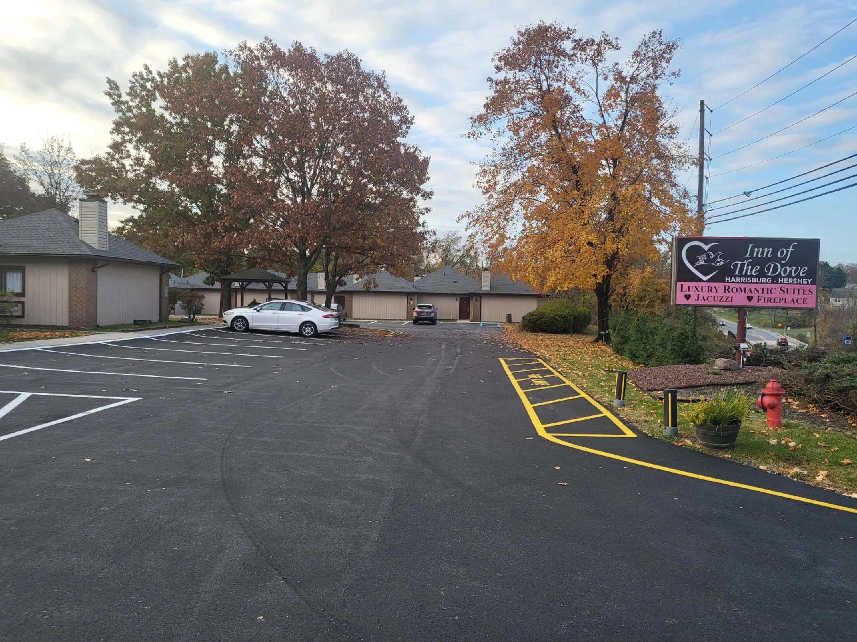 Location in Inn of the Dove - Romantic Luxury Suites with Jacuzzi & Seasonal Fireplace at Harrisburg-Hershey-Philadelphia, PA