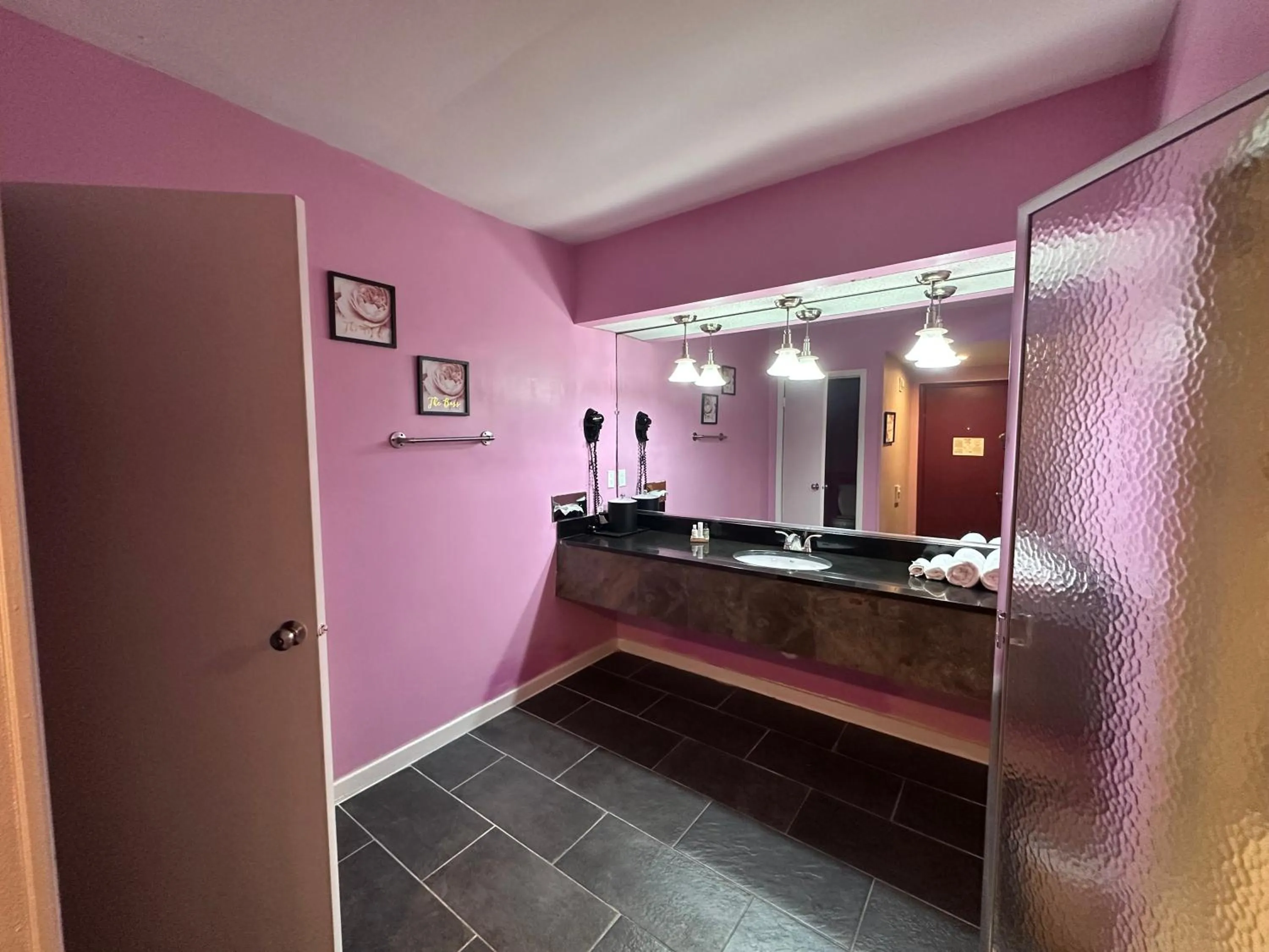 Bathroom in Inn of the Dove - Romantic Luxury Suites with Jacuzzi & Seasonal Fireplace at Harrisburg-Hershey-Philadelphia, PA