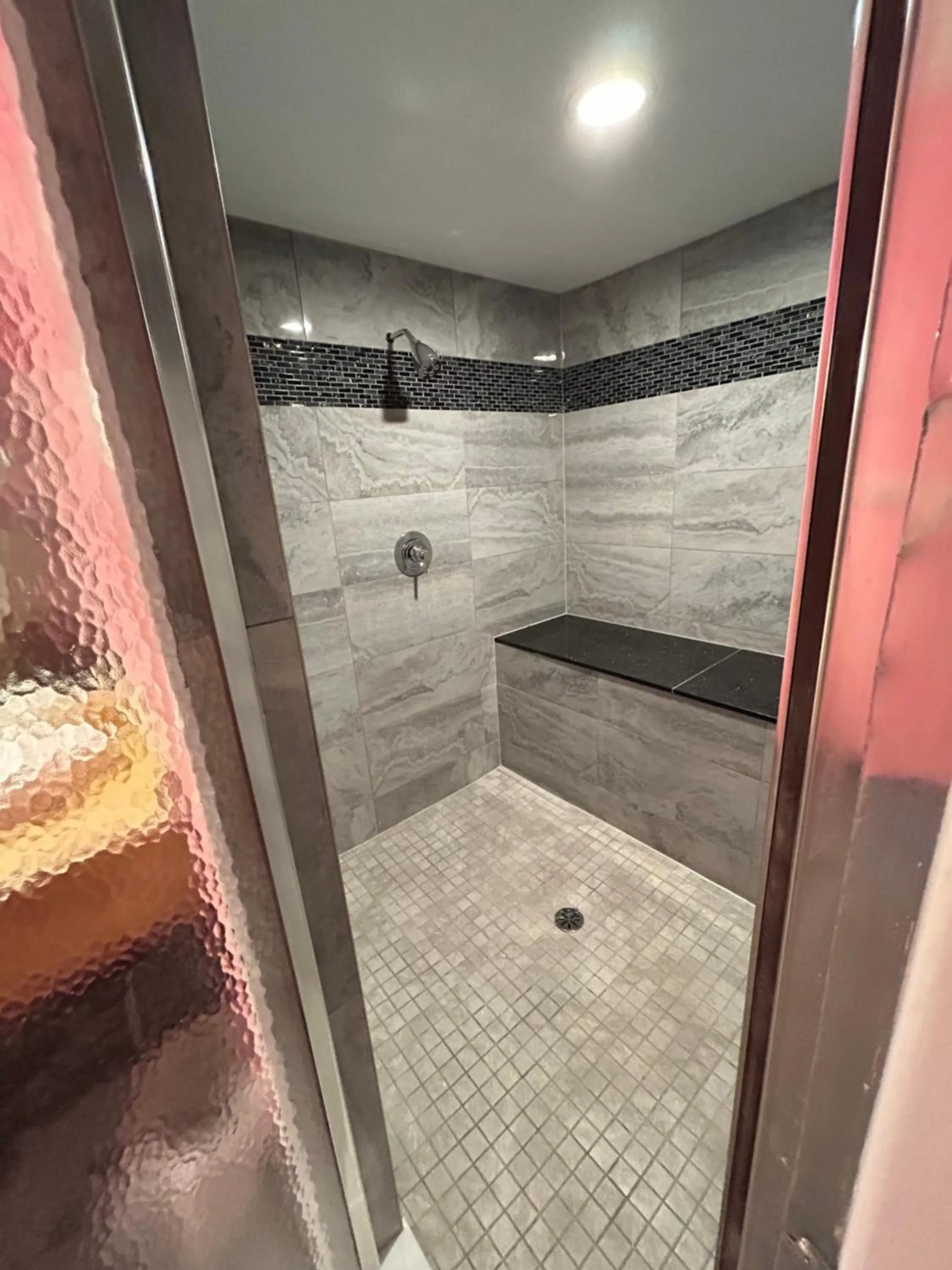 Shower in Inn of the Dove Harrisburg-Hershey Romantic Suites