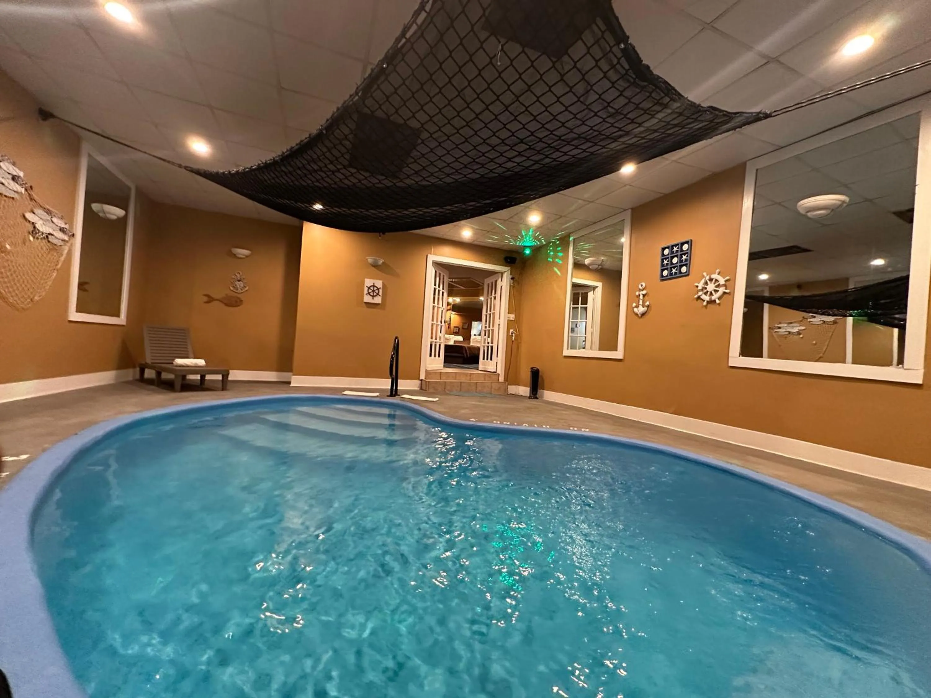 Swimming pool in Inn of the Dove - Romantic Luxury Suites with Jacuzzi & Seasonal Fireplace at Harrisburg-Hershey-Philadelphia, PA