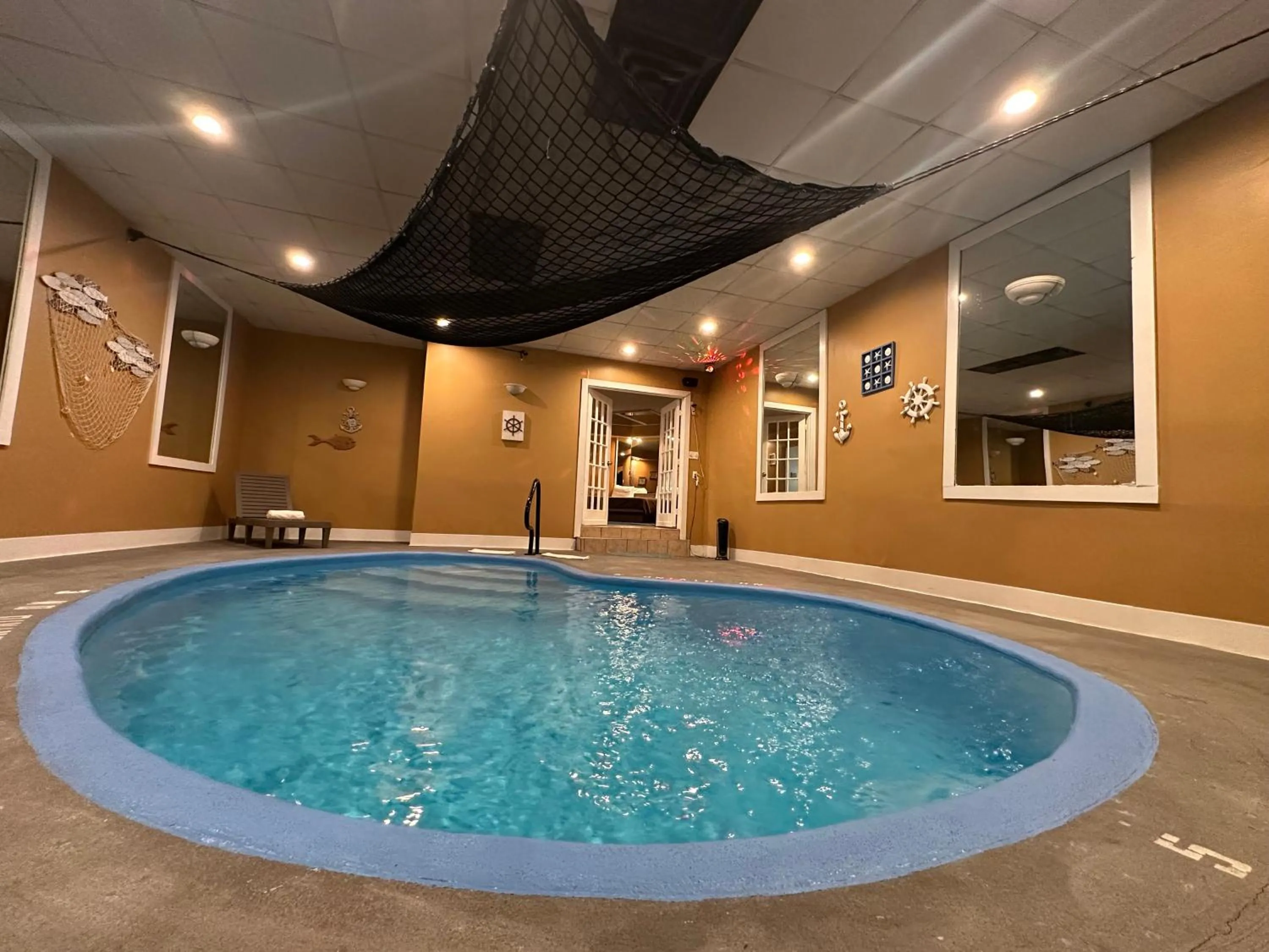 Swimming pool in Inn of the Dove - Romantic Luxury Suites with Jacuzzi & Seasonal Fireplace at Harrisburg-Hershey-Philadelphia, PA