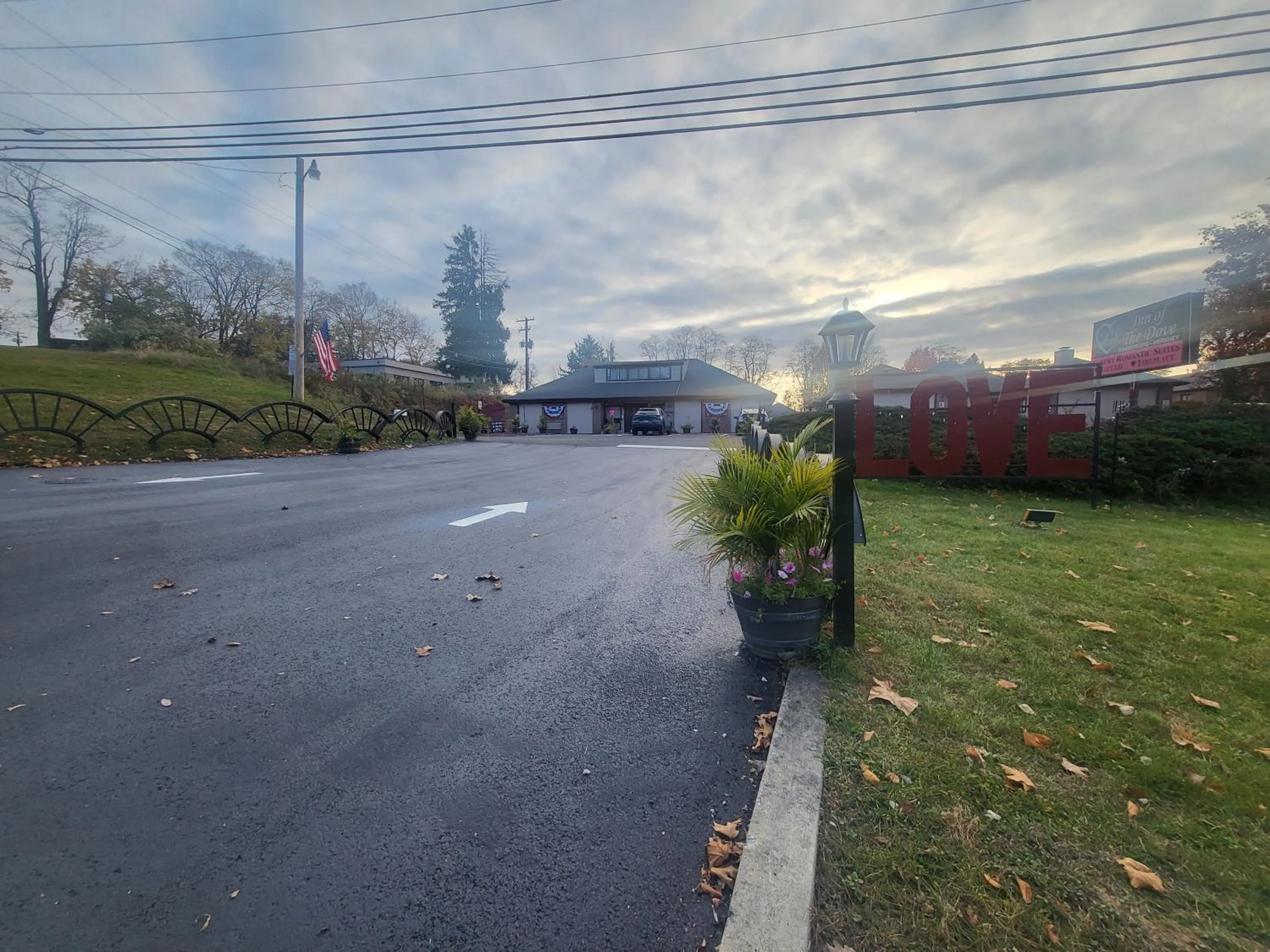 Street view in Inn of the Dove - Romantic Luxury Suites with Jacuzzi & Seasonal Fireplace at Harrisburg-Hershey-Philadelphia, PA