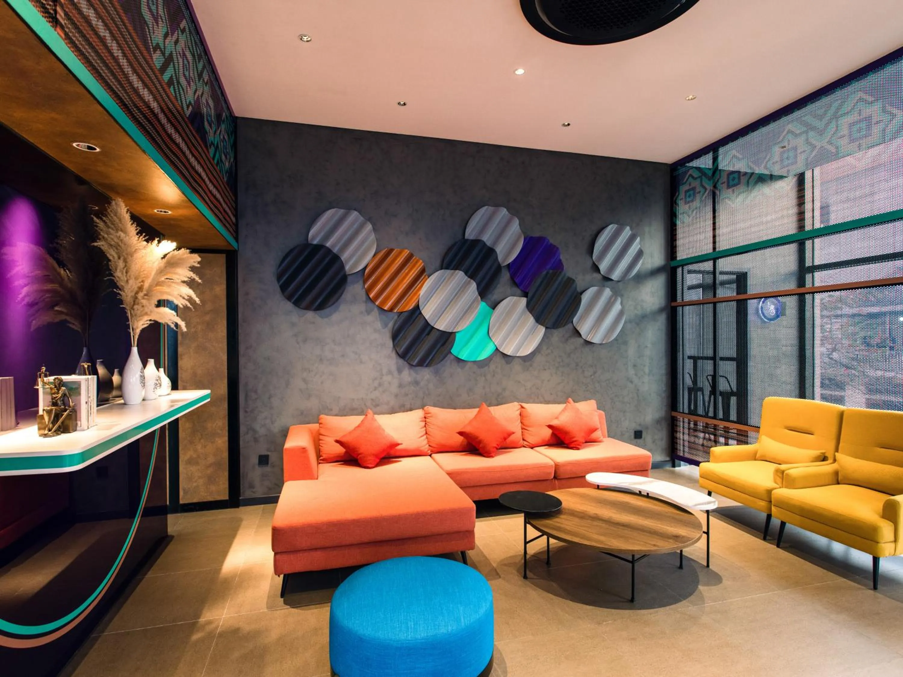 Communal lounge/ TV room in SOJO Hotel Lao Cai