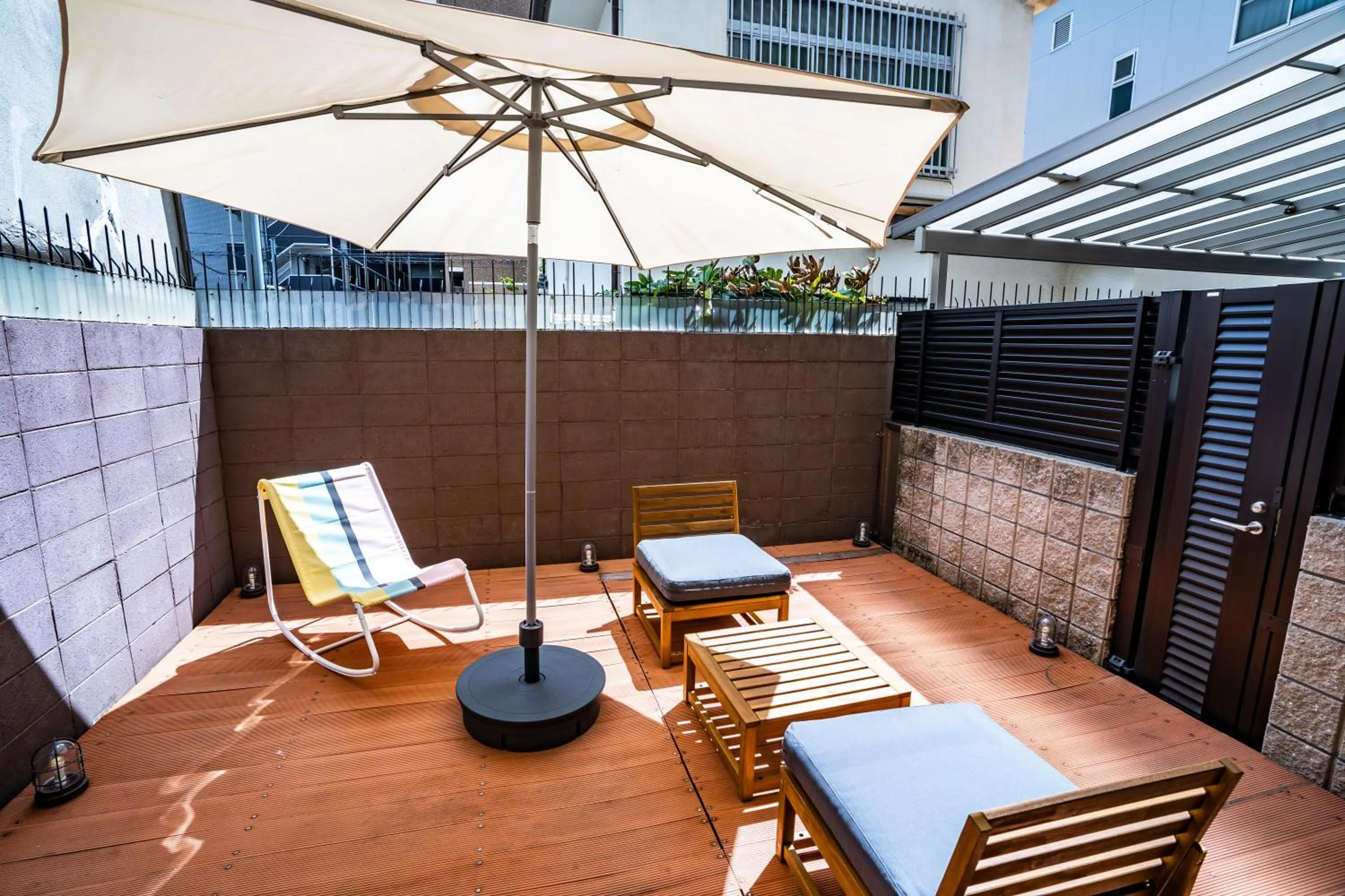 Balcony/Terrace in Sakimoto Residence Namba Minami