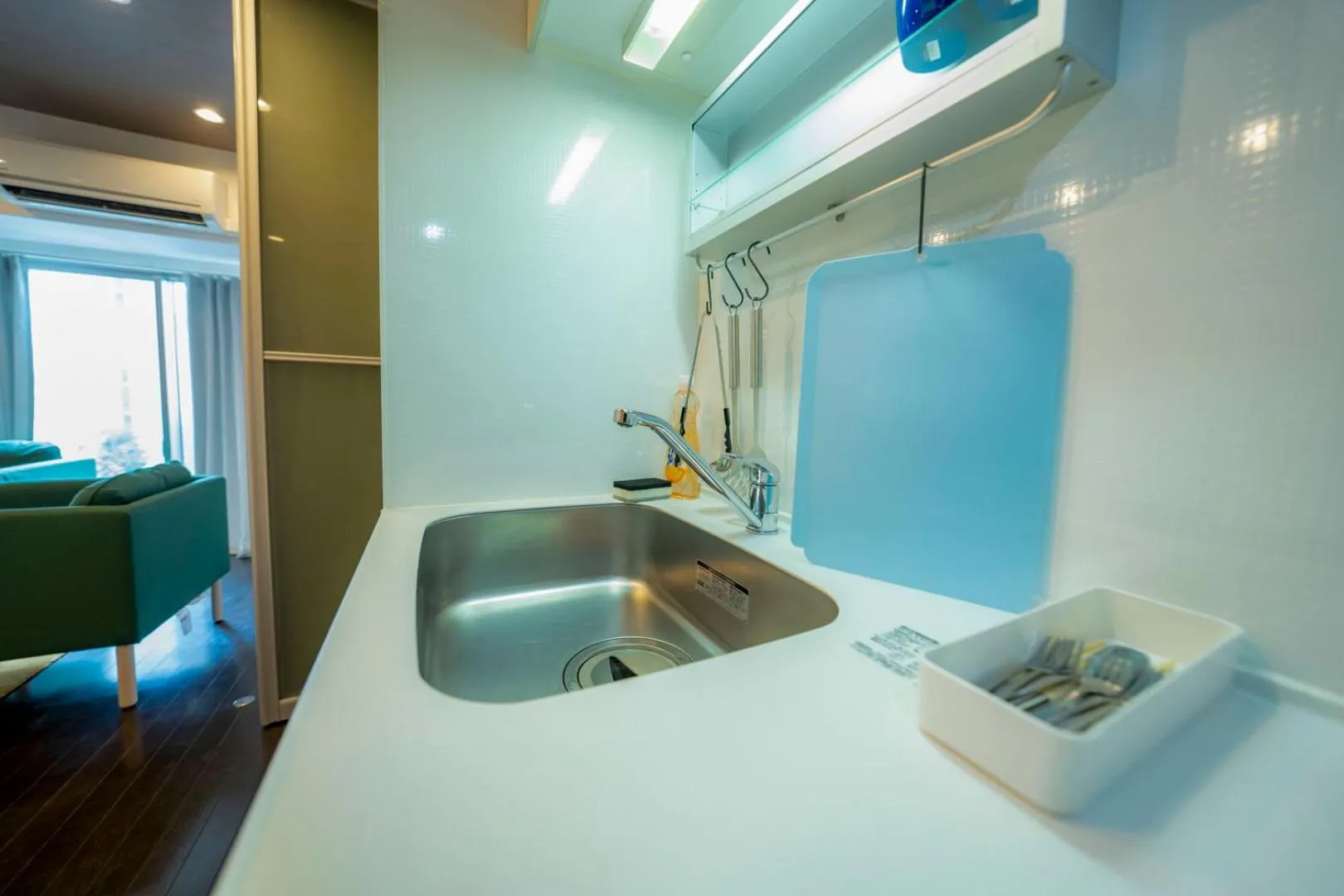 Kitchen or kitchenette in Sakimoto Residence Namba Minami