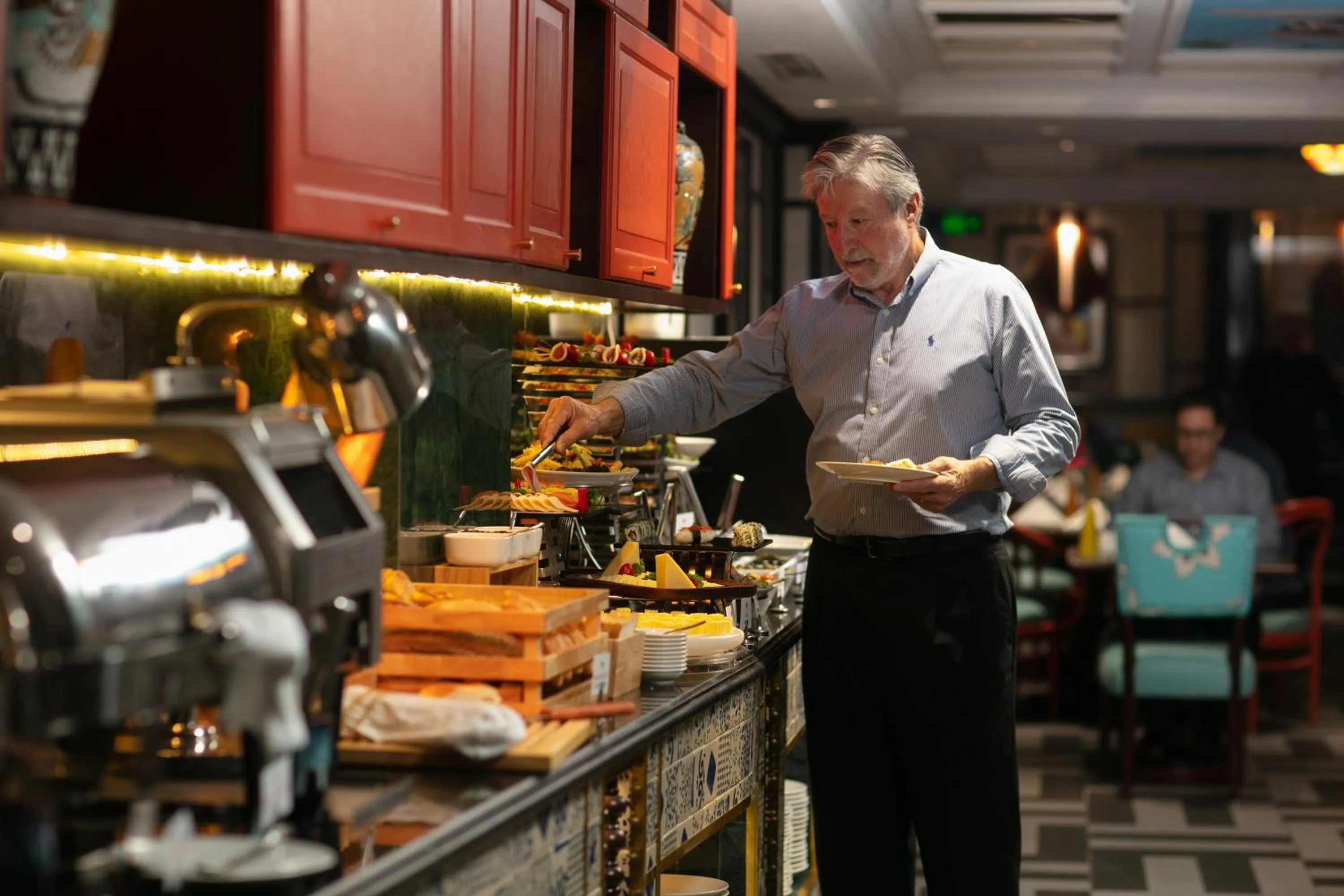 Buffet breakfast in HOTEL du LAC Hanoi