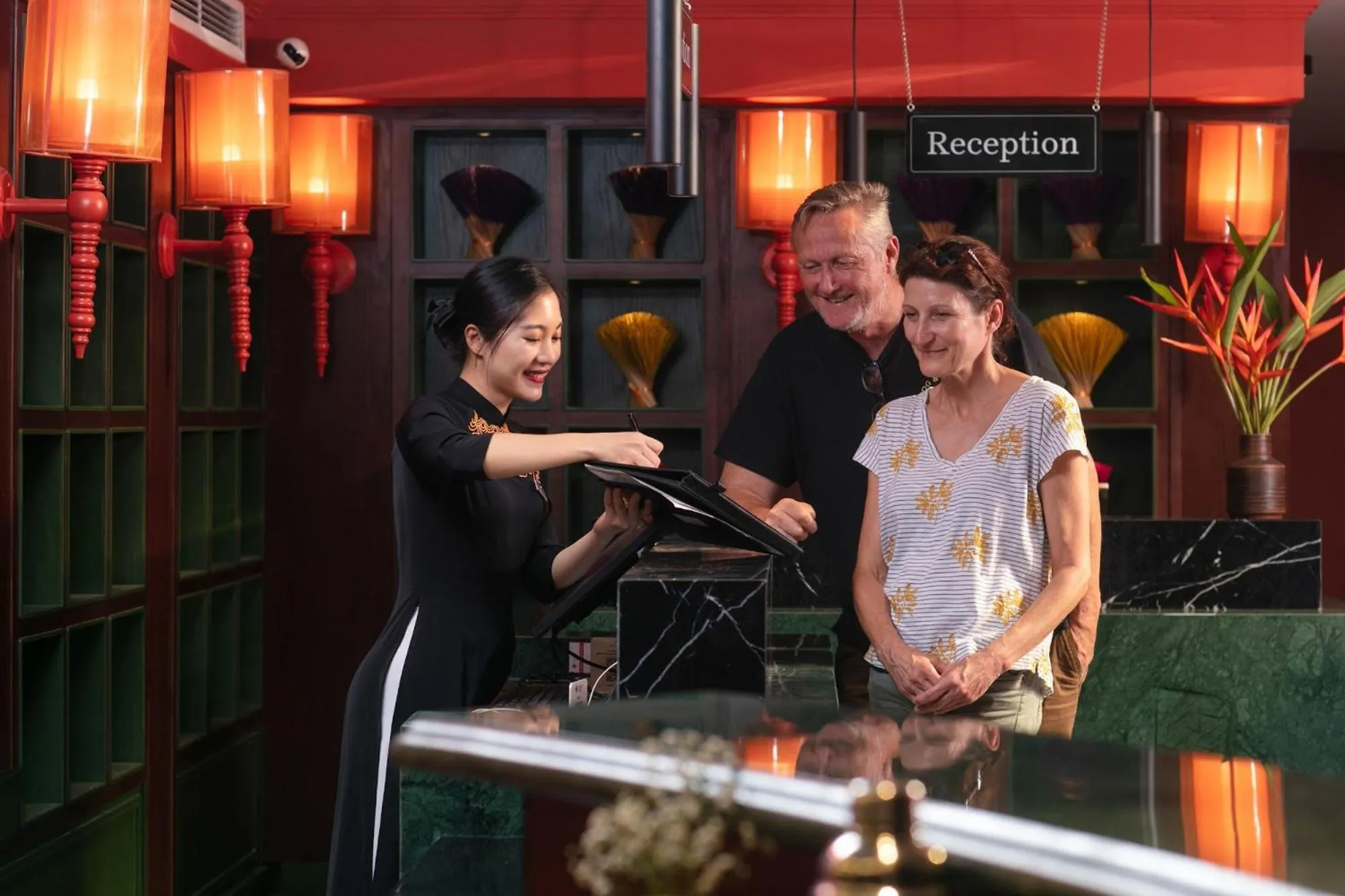 Lobby or reception in HOTEL du LAC Hanoi