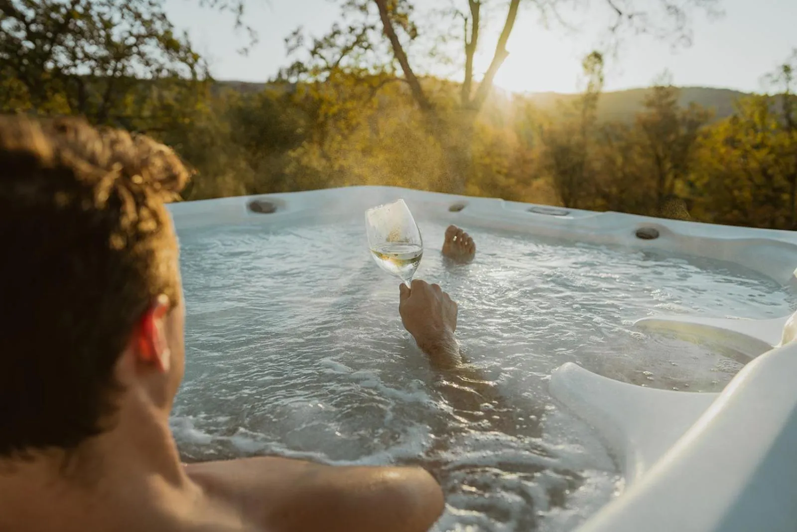 Natural landscape in Sunset Glow Hidden Meadow BBQ HotTub by Casa Oso