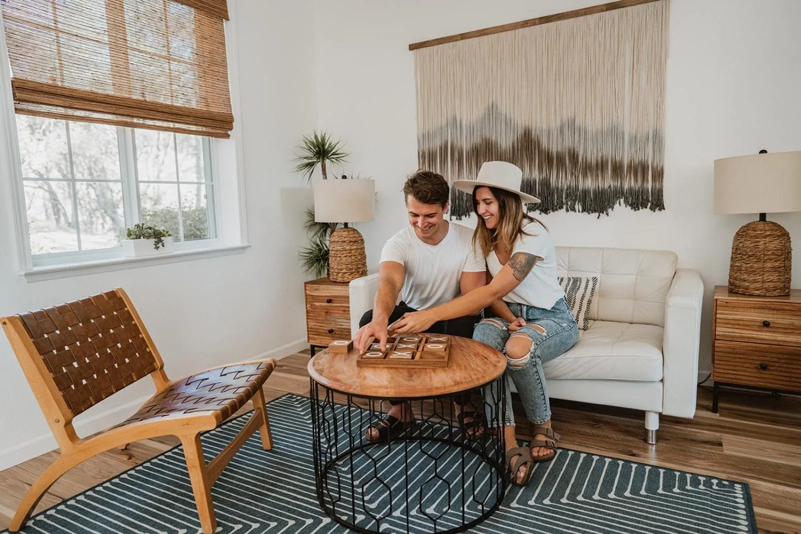 People in Sunset Glow Hidden Meadow BBQ HotTub by Casa Oso