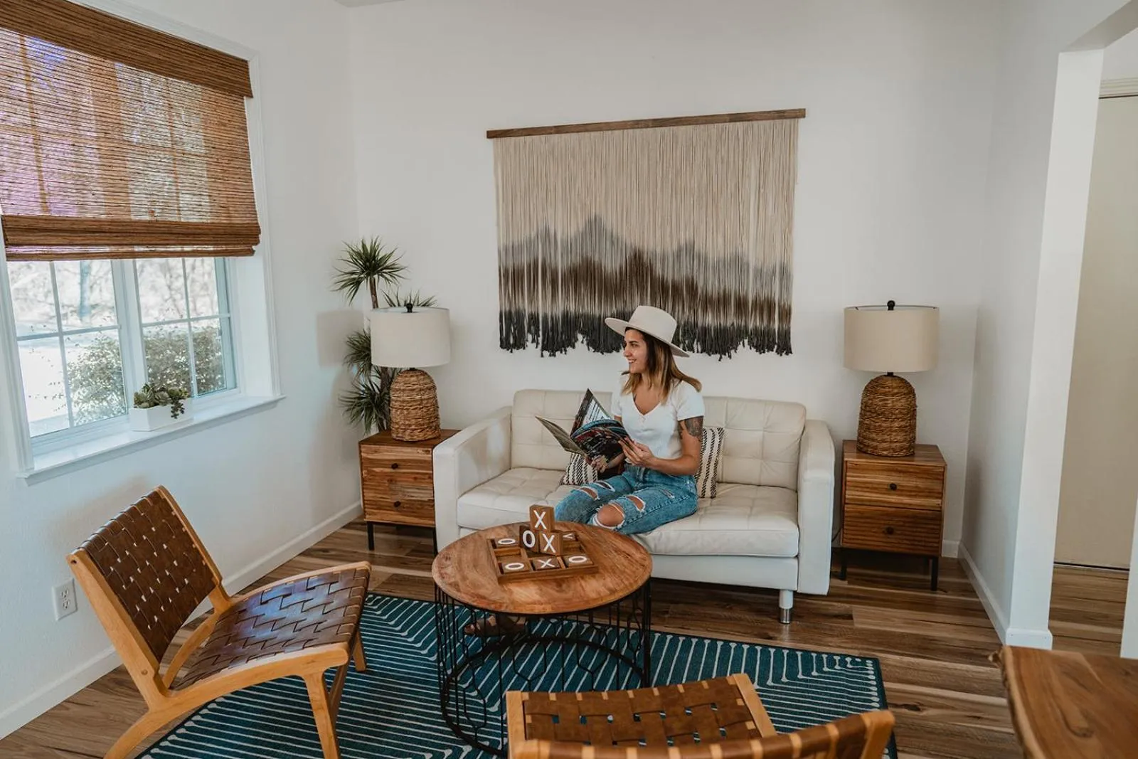 People in Sunset Glow Hidden Meadow BBQ HotTub by Casa Oso