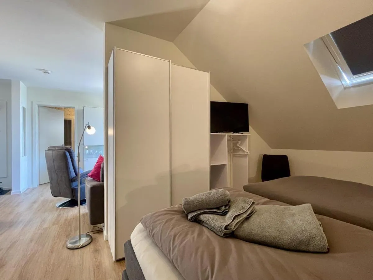 Bedroom, Bed in Kellenhusen Tor 24