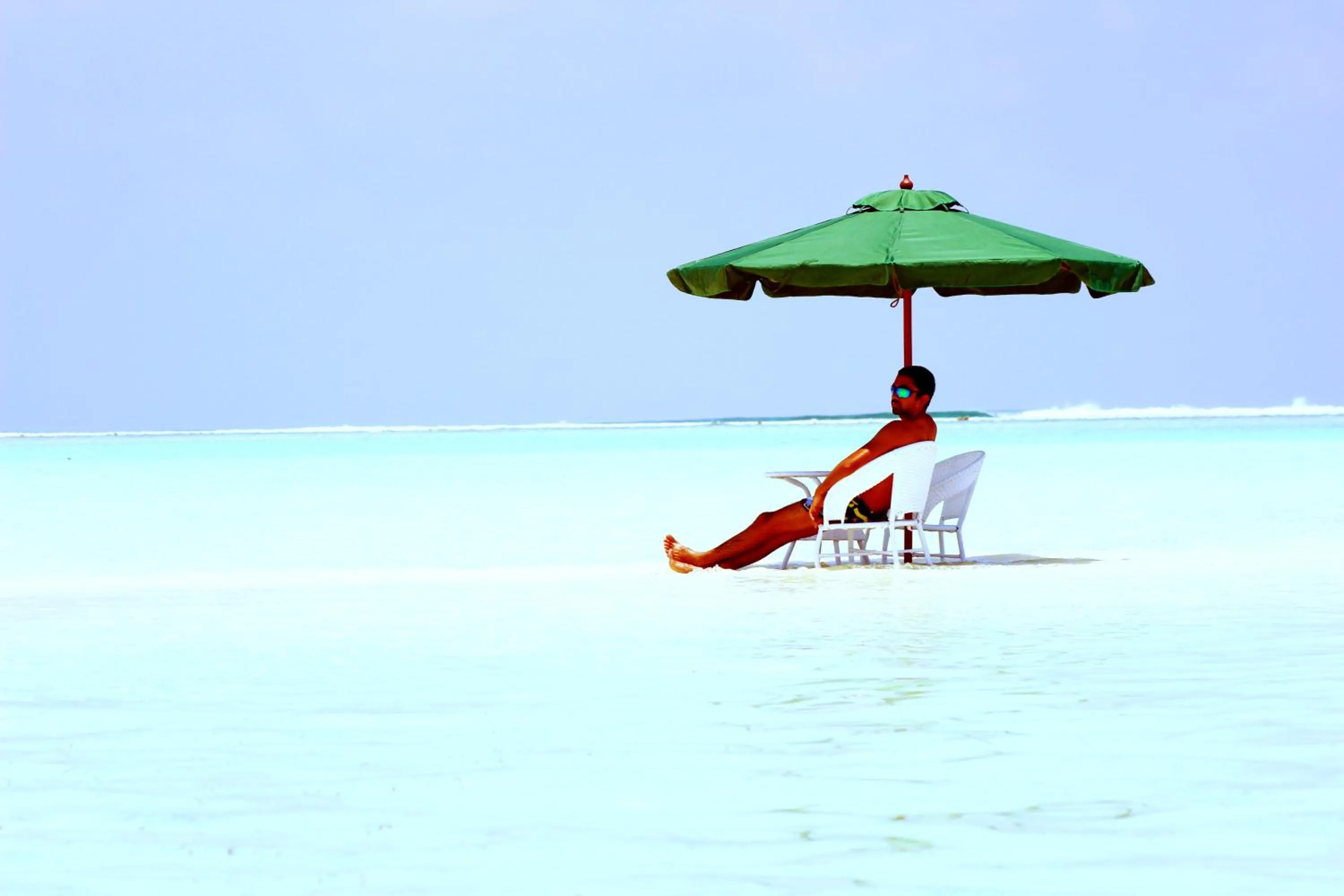 Beach in Bibee Maldives