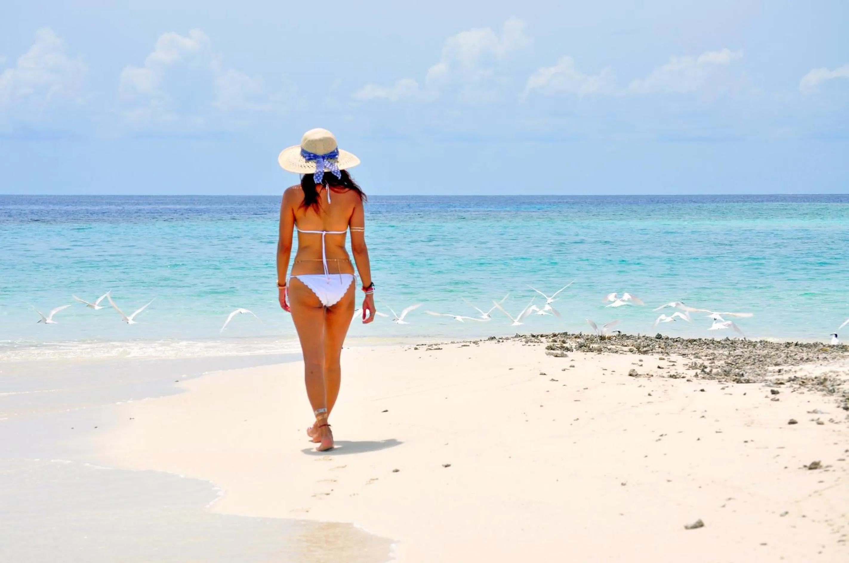 Beach in Bibee Maldives