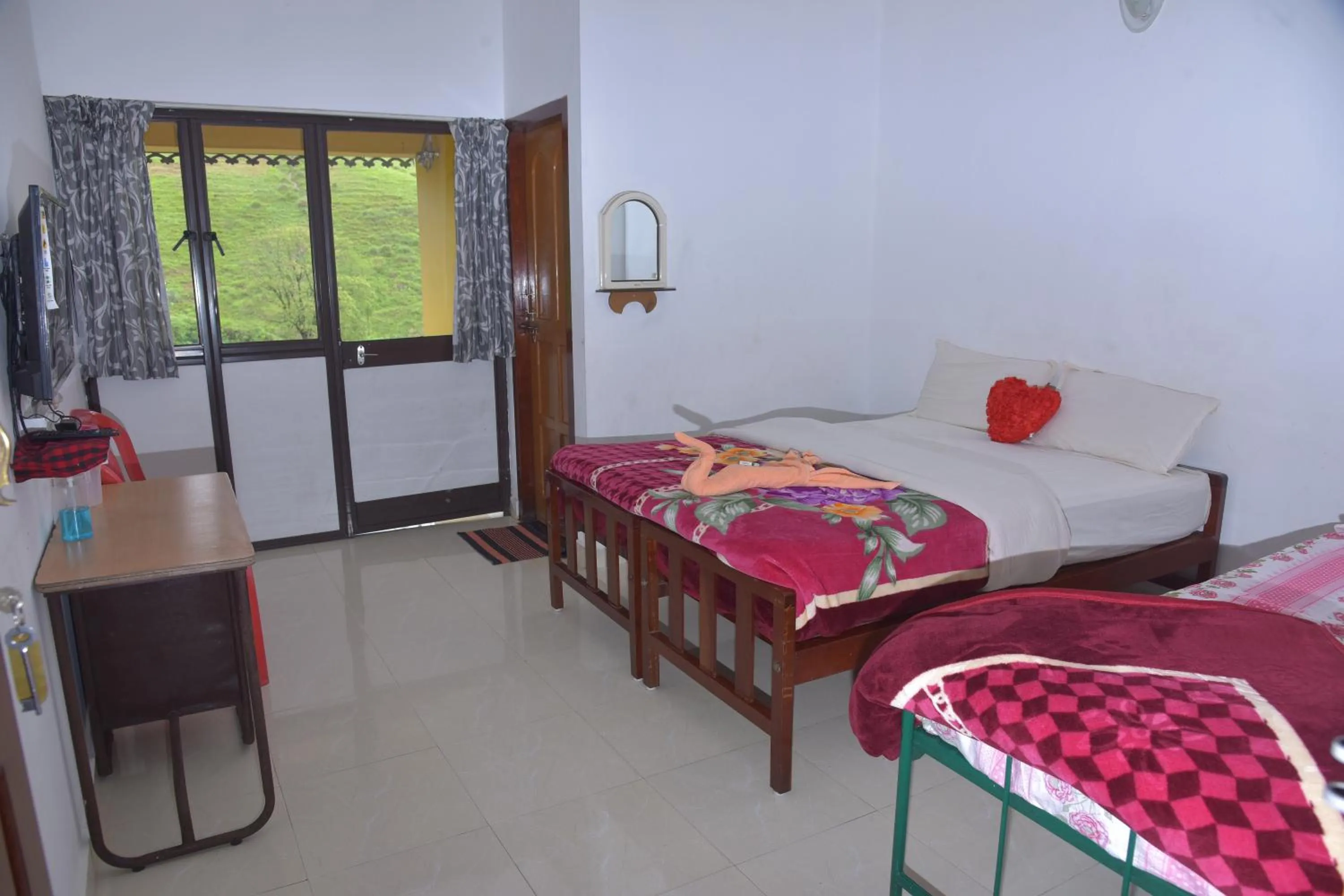 Bedroom, Bed in AC MIST