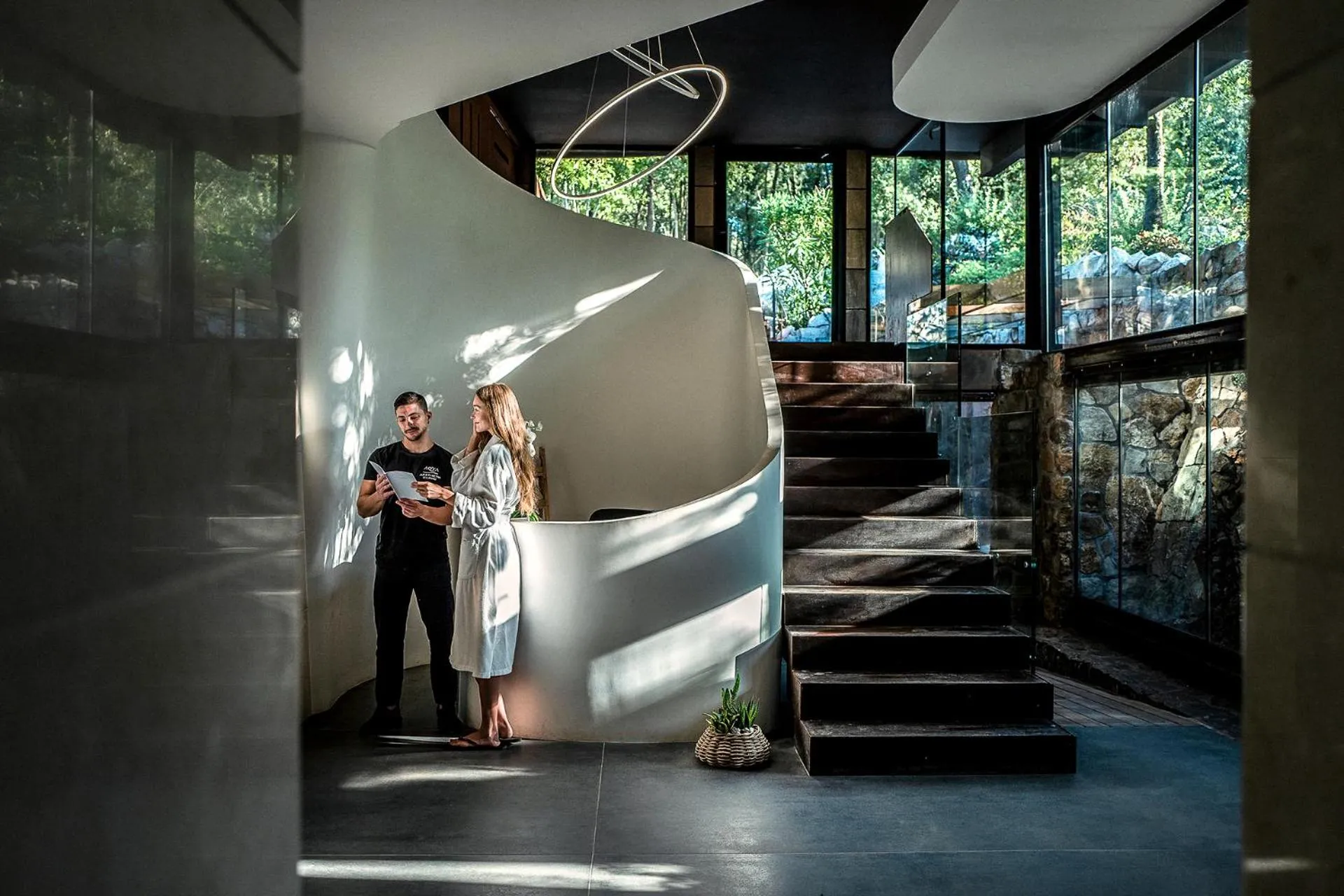 People in Aquapetra Resort & Spa